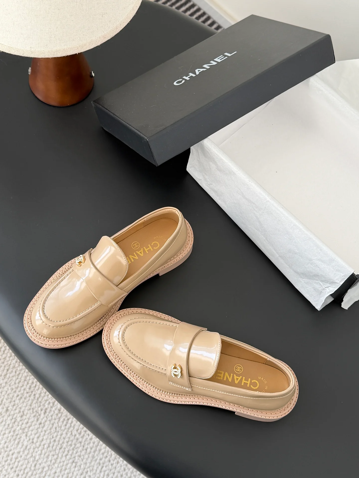 Chan 26C loafers shoes