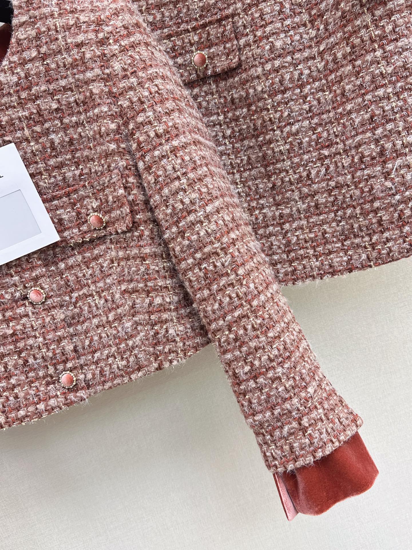 Chan 26ss woven jacket A-line skirts outfit sets