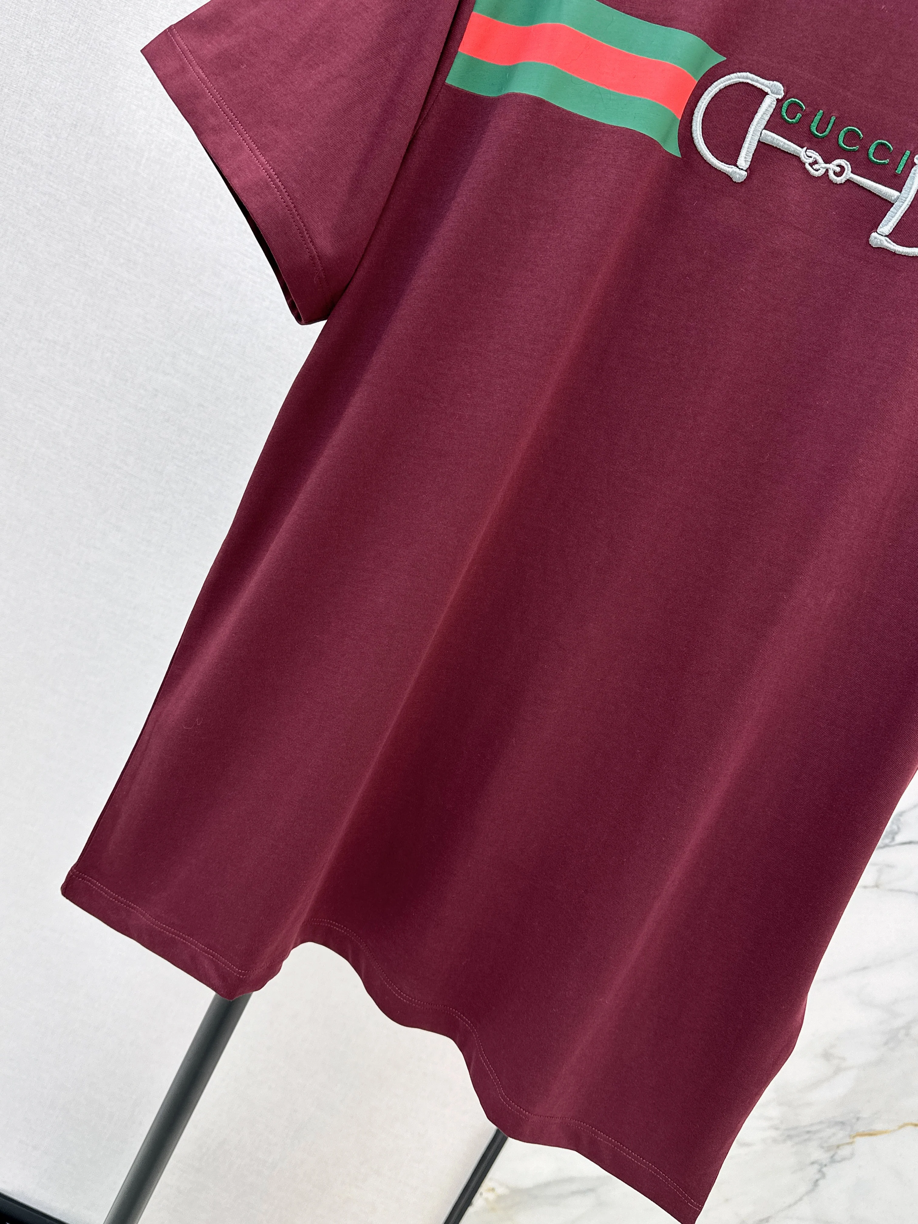 Gucc 26ss embroidery t-shirts