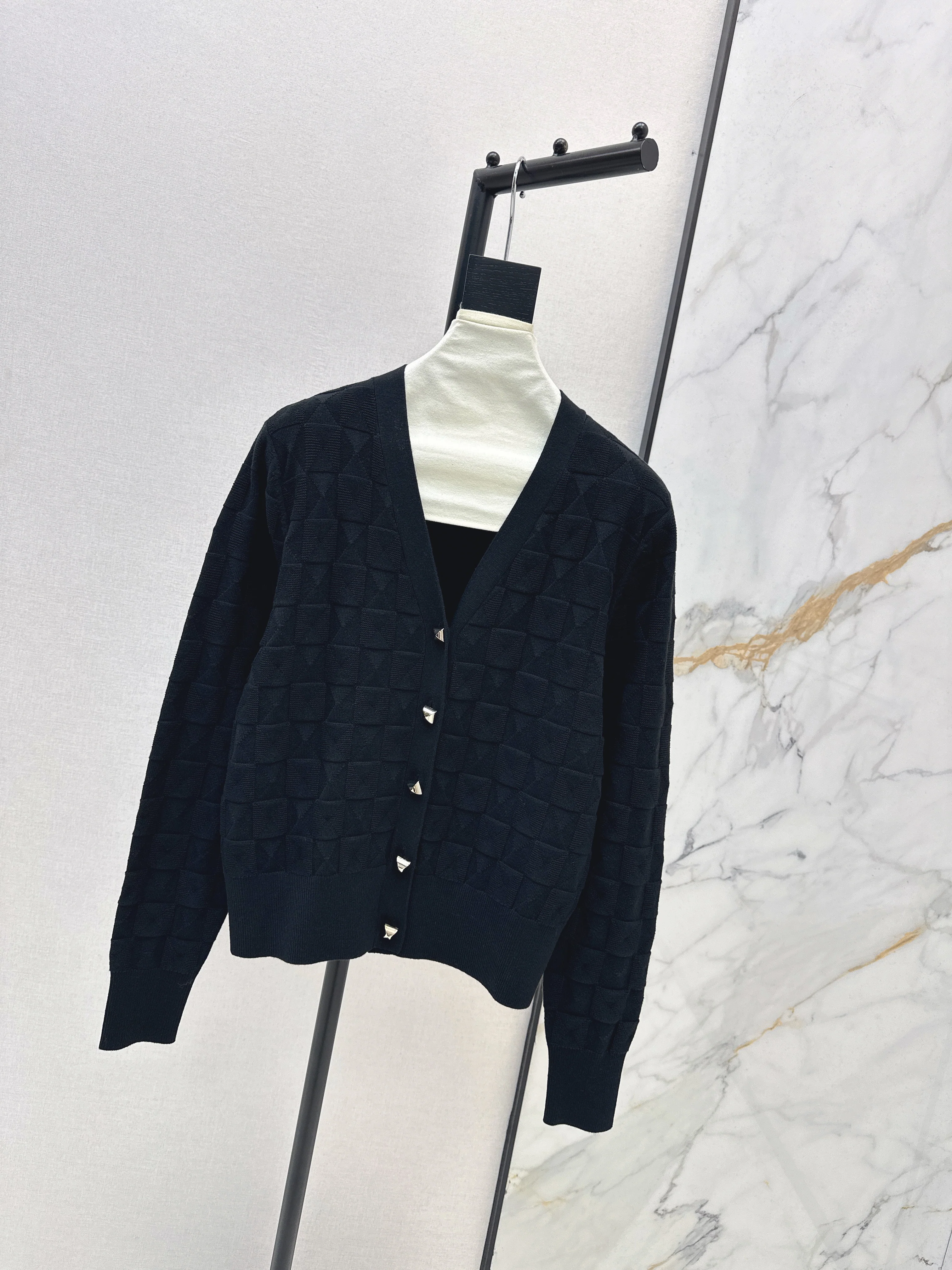 Herm 26ss knitted cardigan