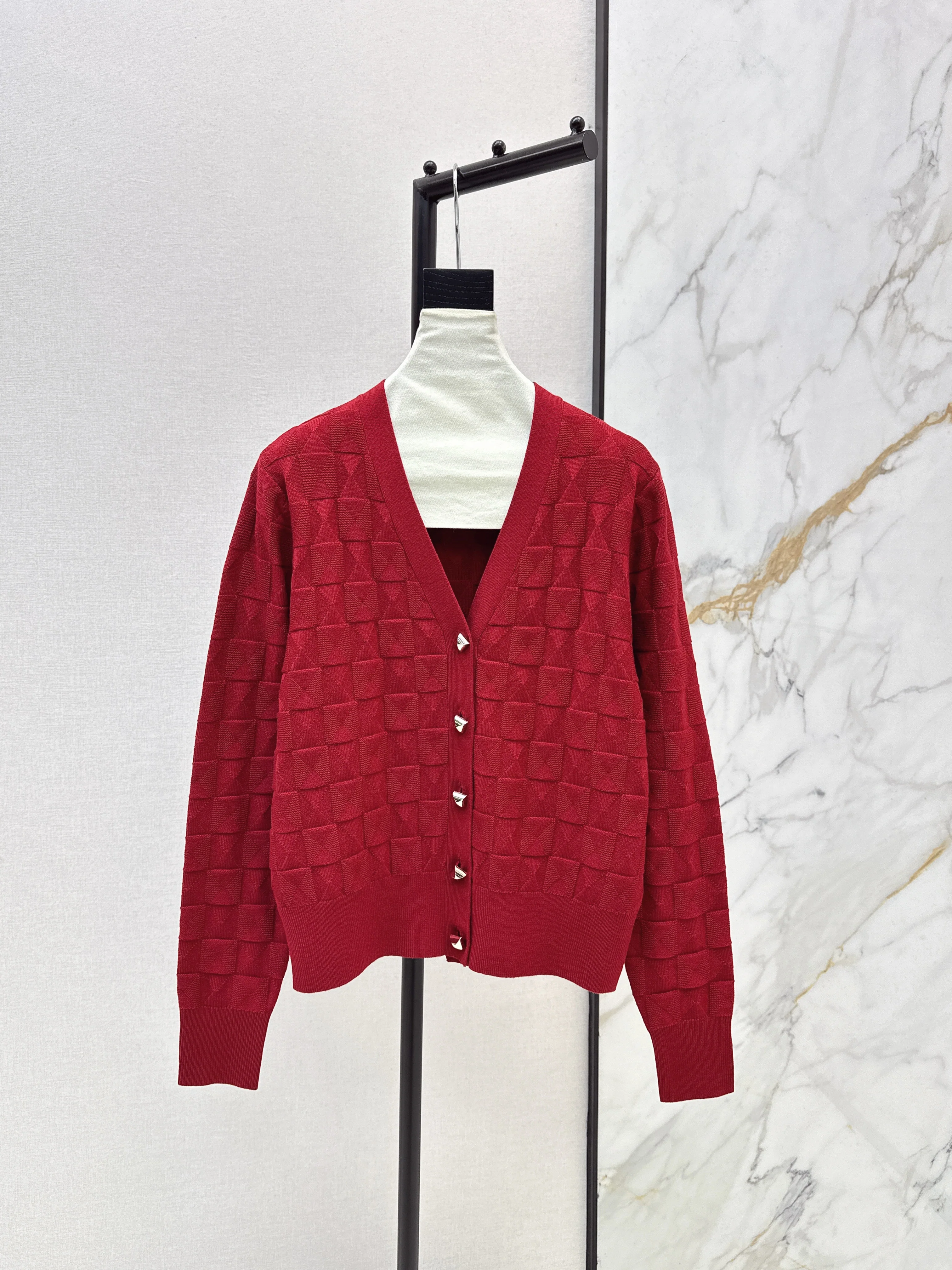 Herm 26ss knitted cardigan
