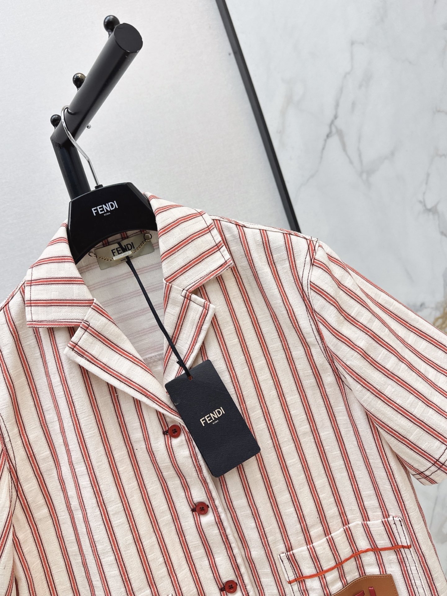 Fen 26ss jacquard cropped jacket