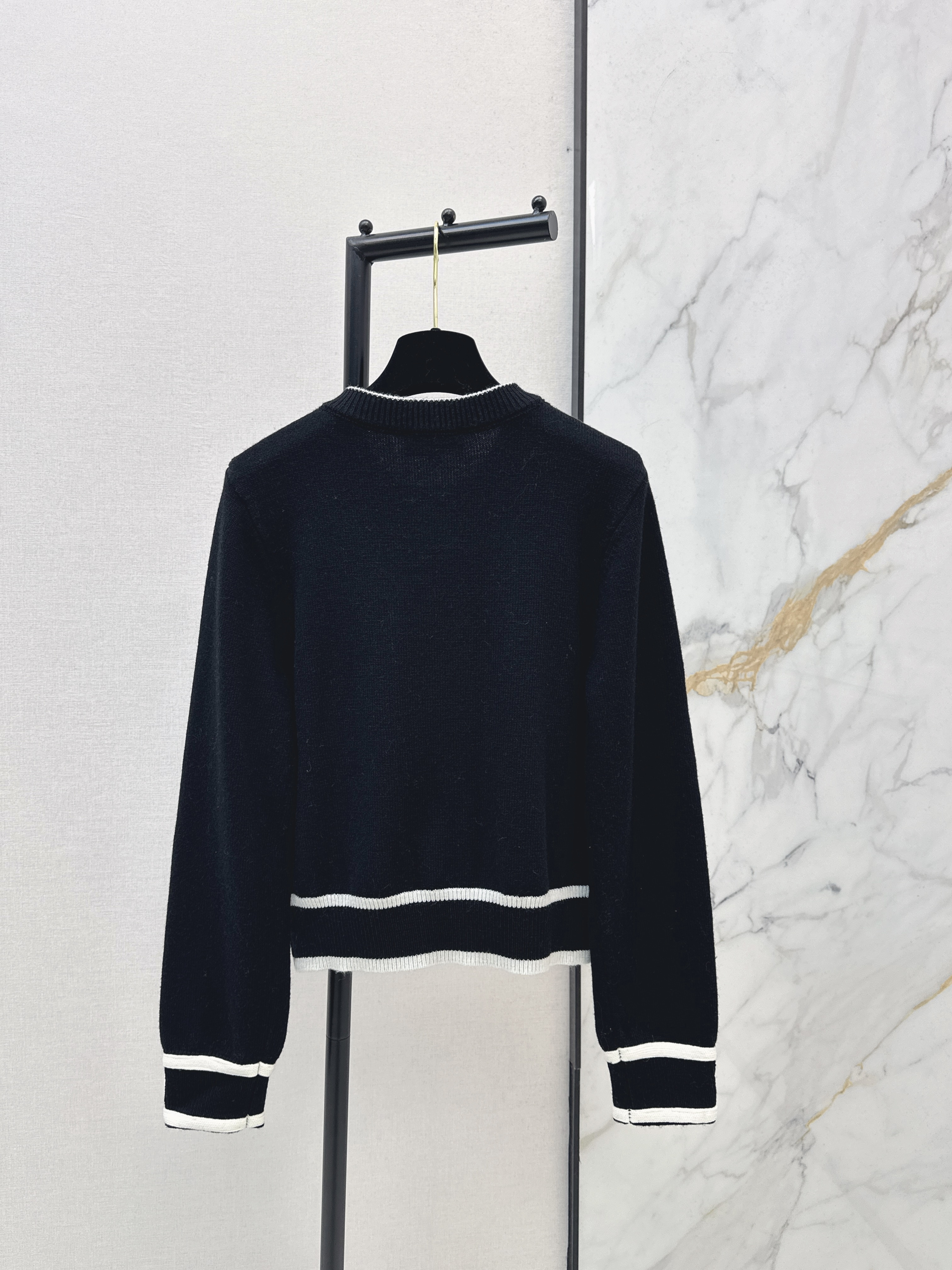 Chan 26ss jacquard cardigan