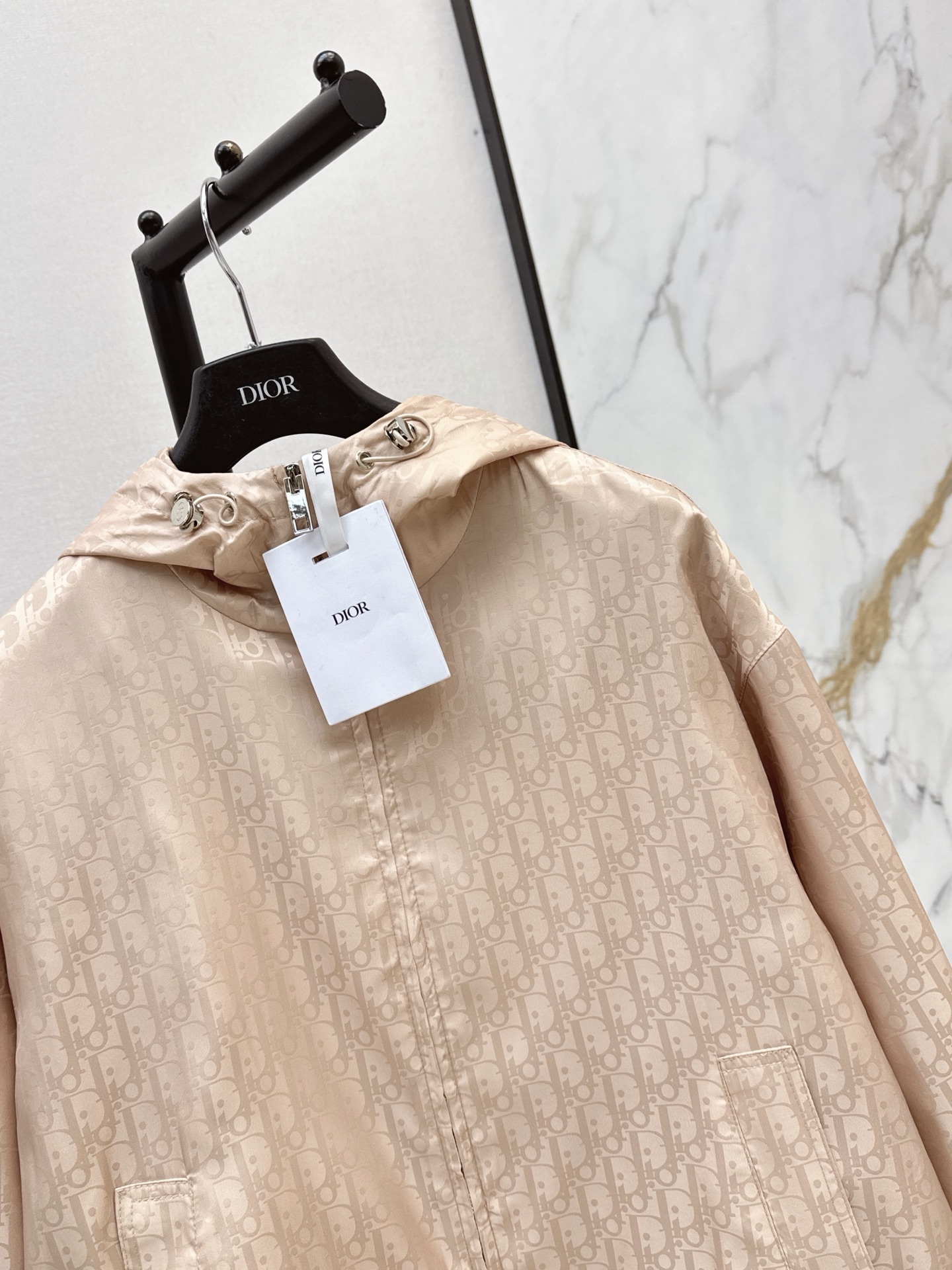 CD 26ss jacquard hooded jacket