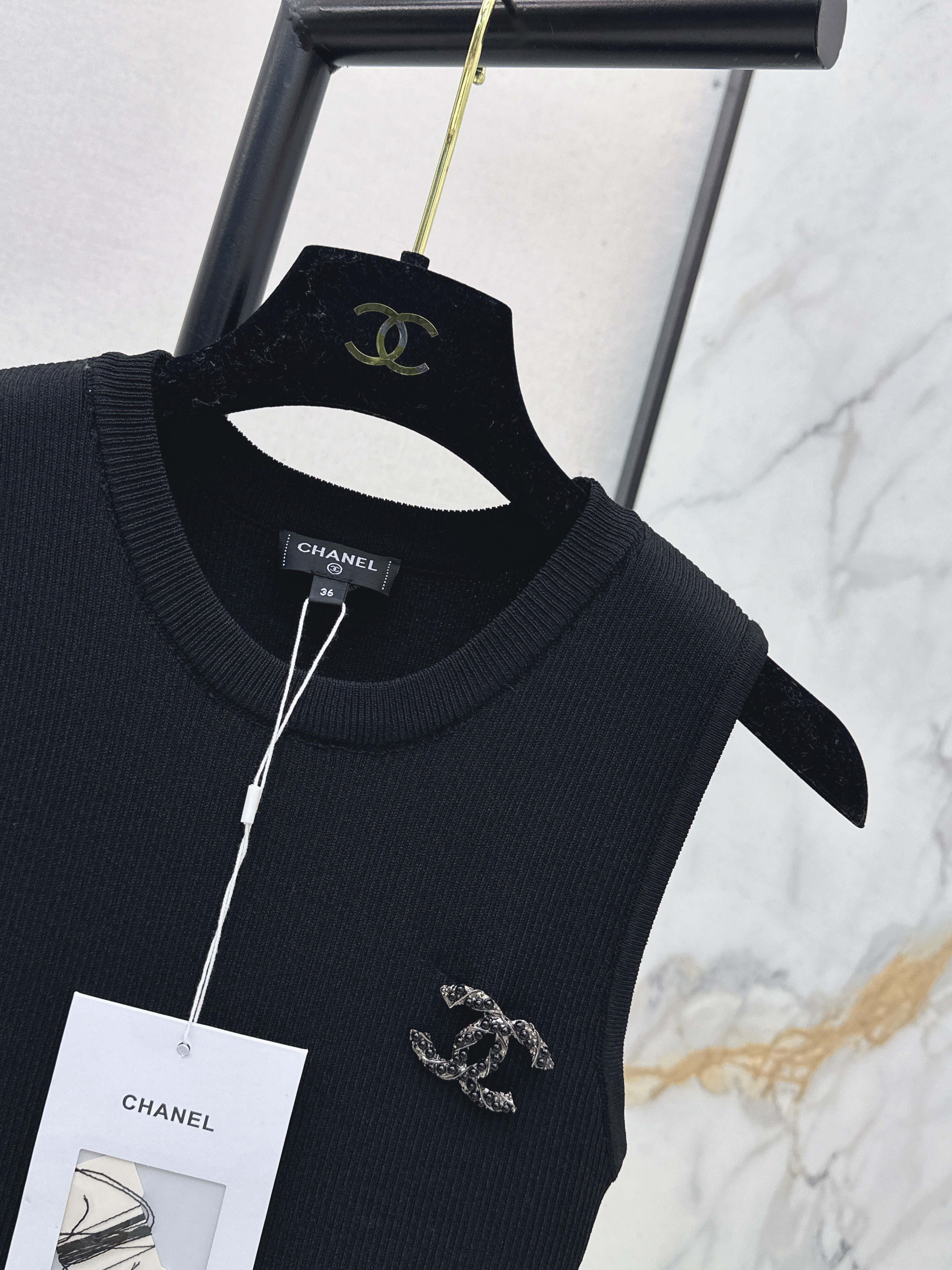 Chan 26ss contract layered dress