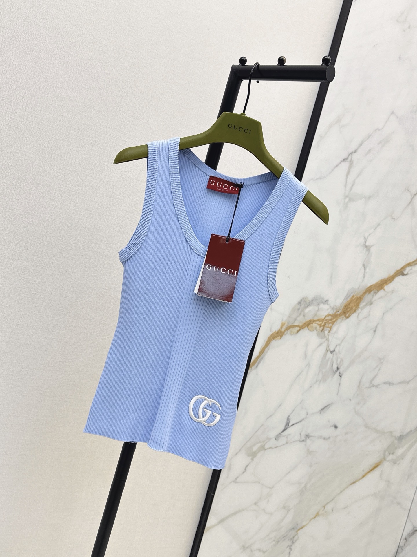 Guc 26ss sleeveless knitwear