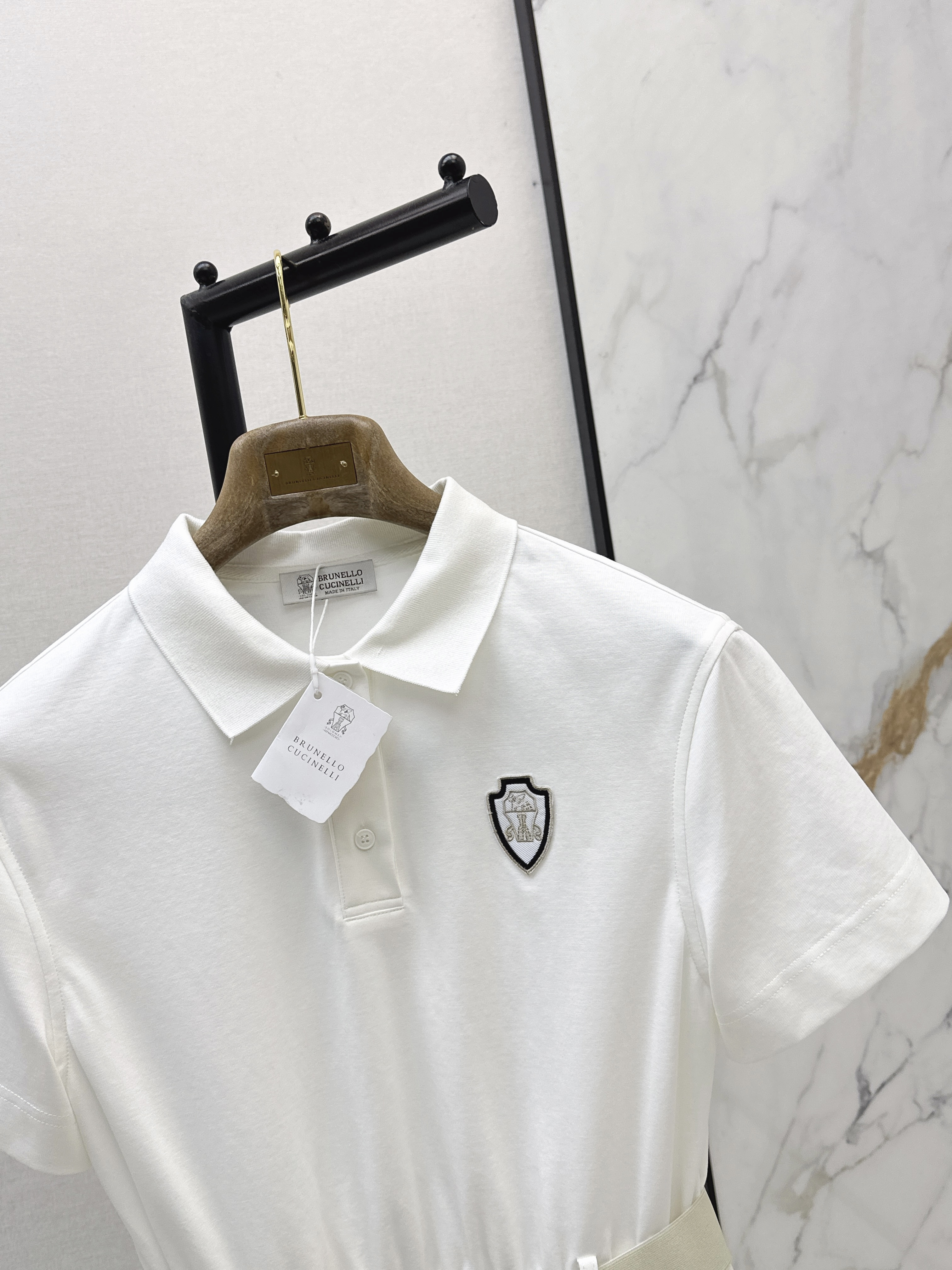 Brun 26ss polo dress