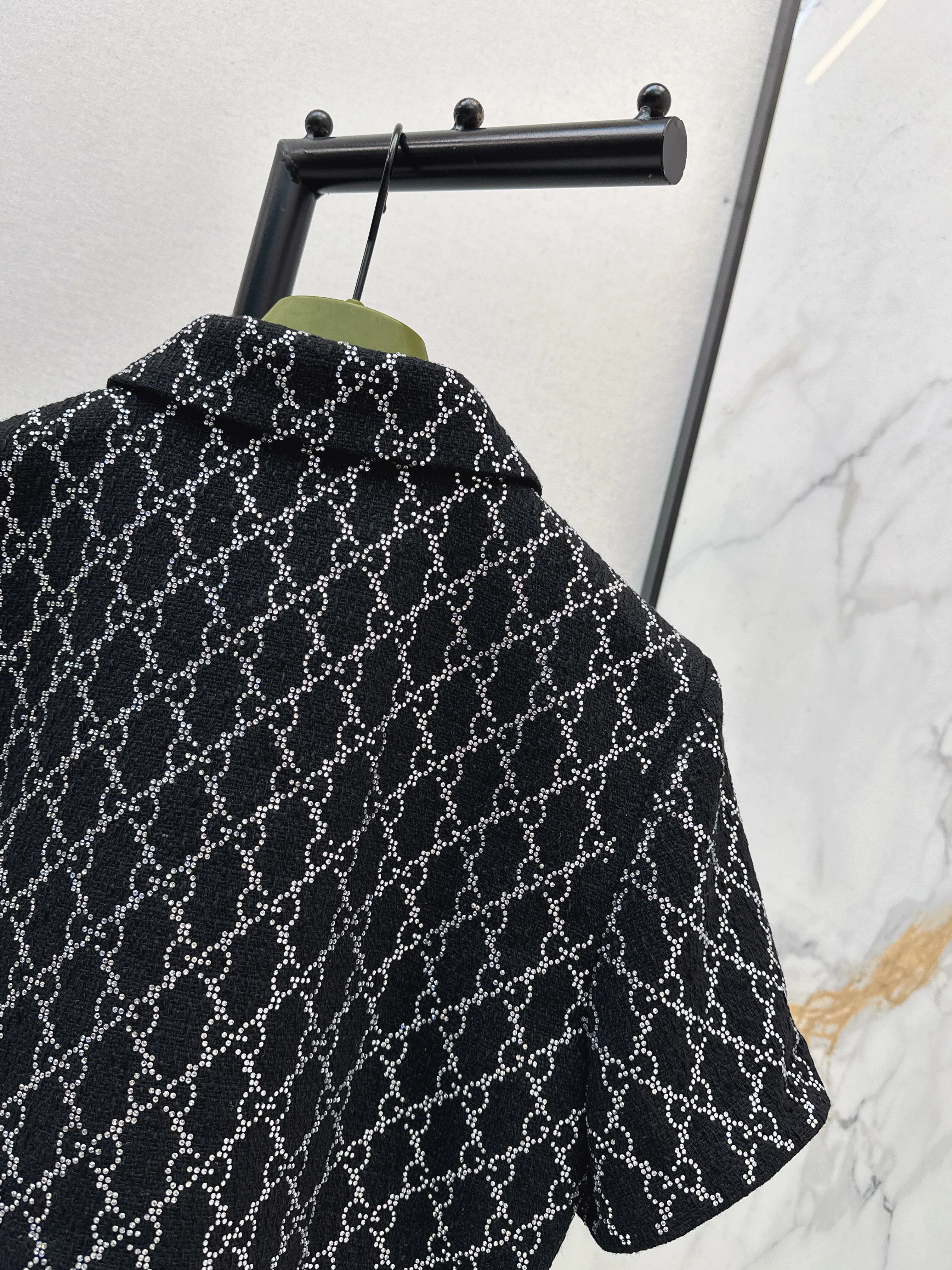 Gucc 26ss rhinestone jacket