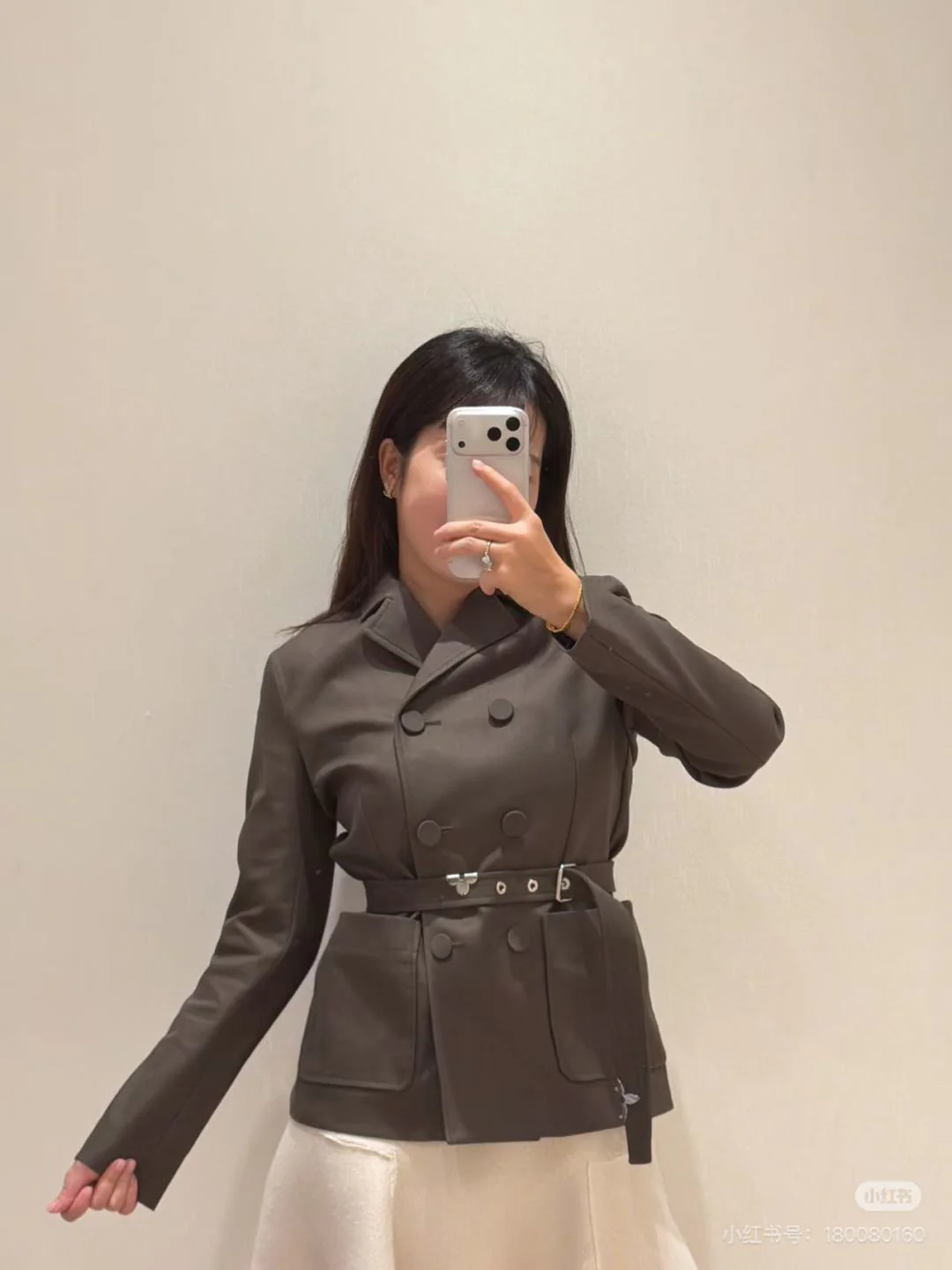 Loui 26ss belted blazer