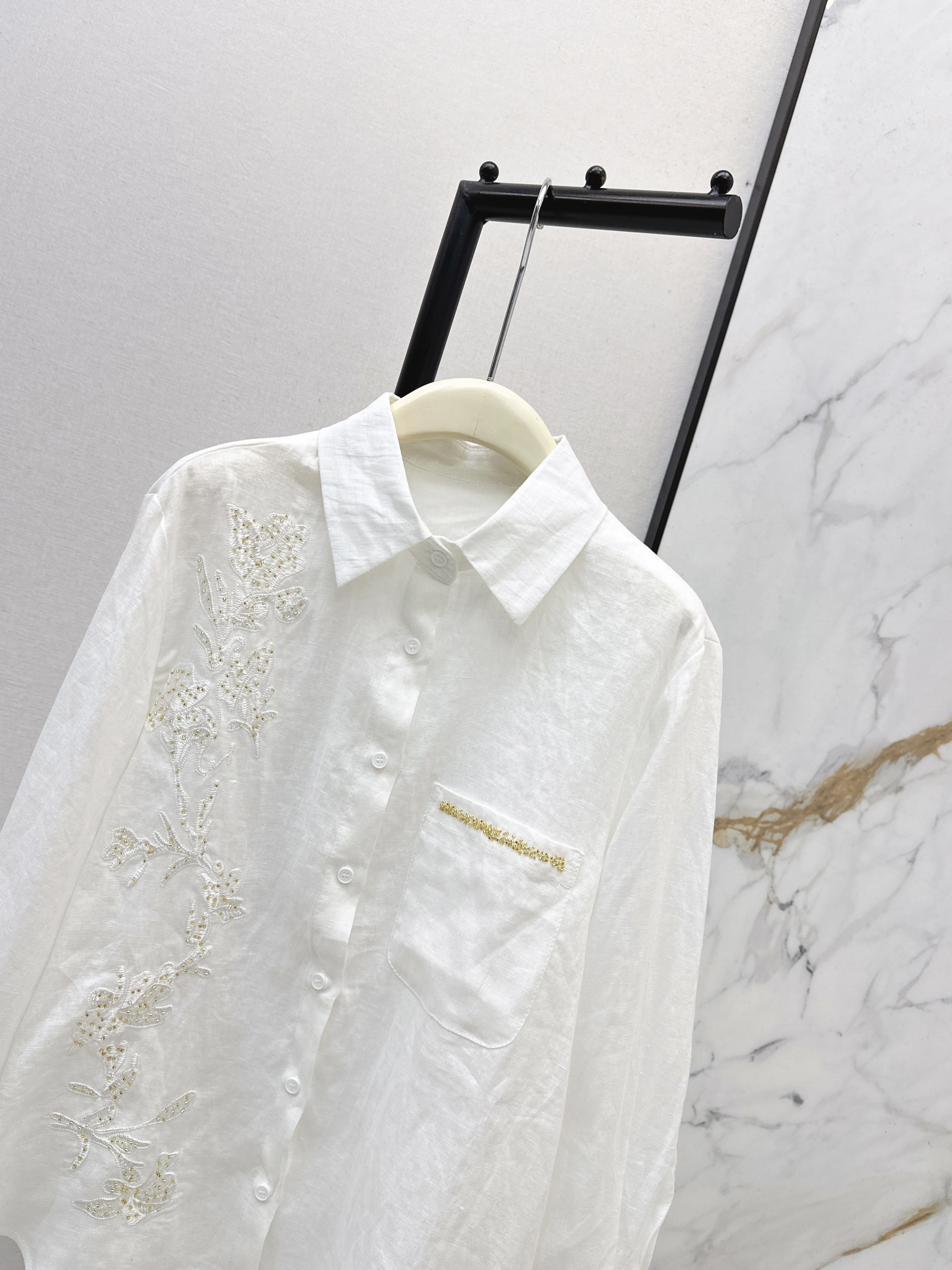 Valen 26ss embroidery shirt