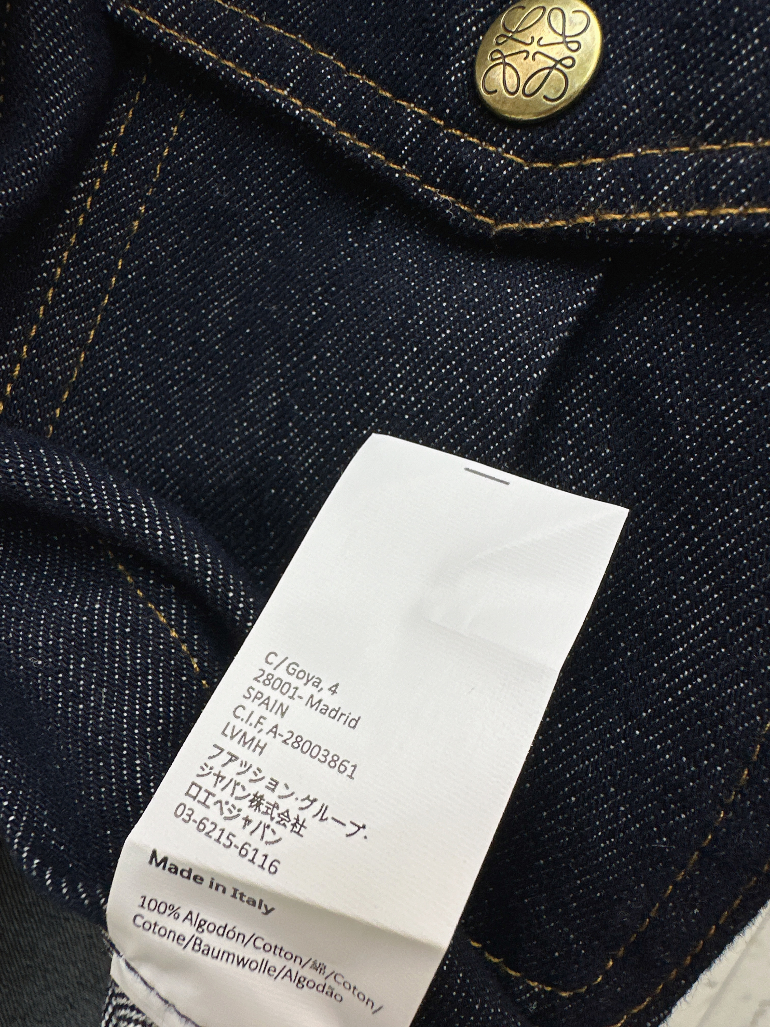 Loe 26ss denim shirt