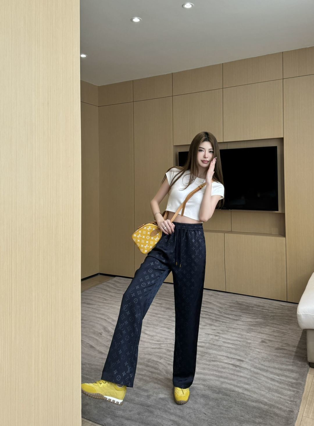 Loui 26ss straight pants