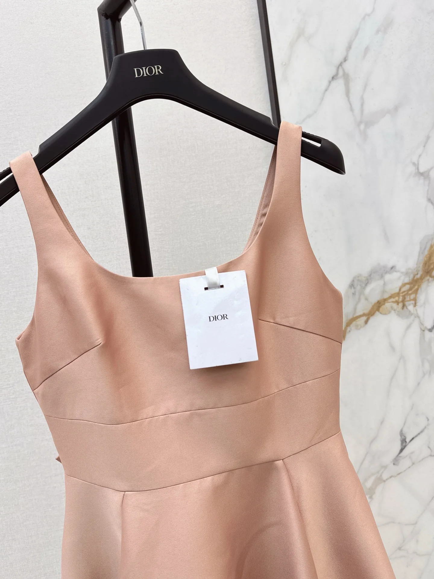 CD 25fw slip dress with bow