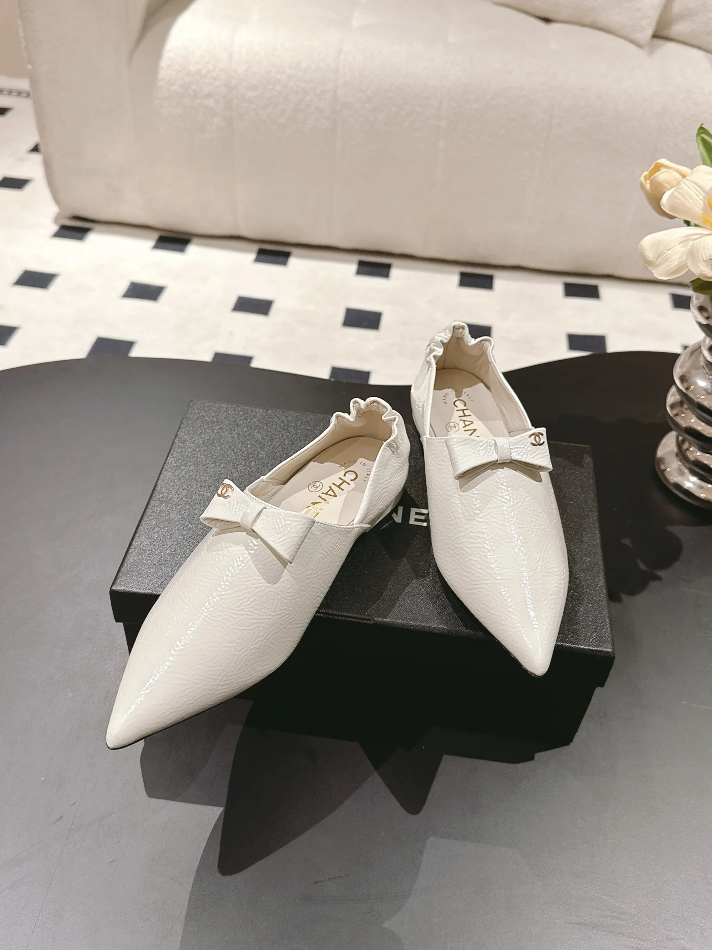 Chan 25fw mary jane flats