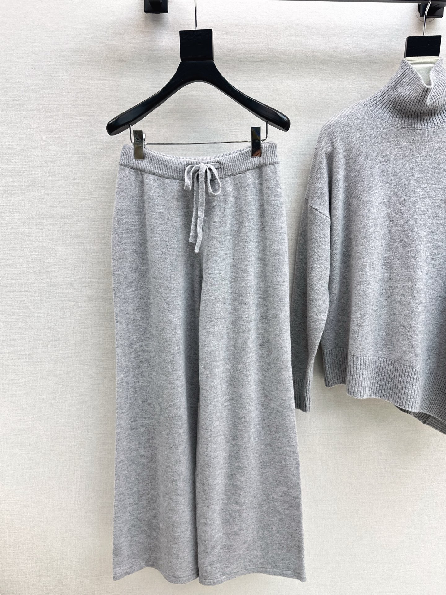 Max 25fw knit high neck sweater+pants outfit sets