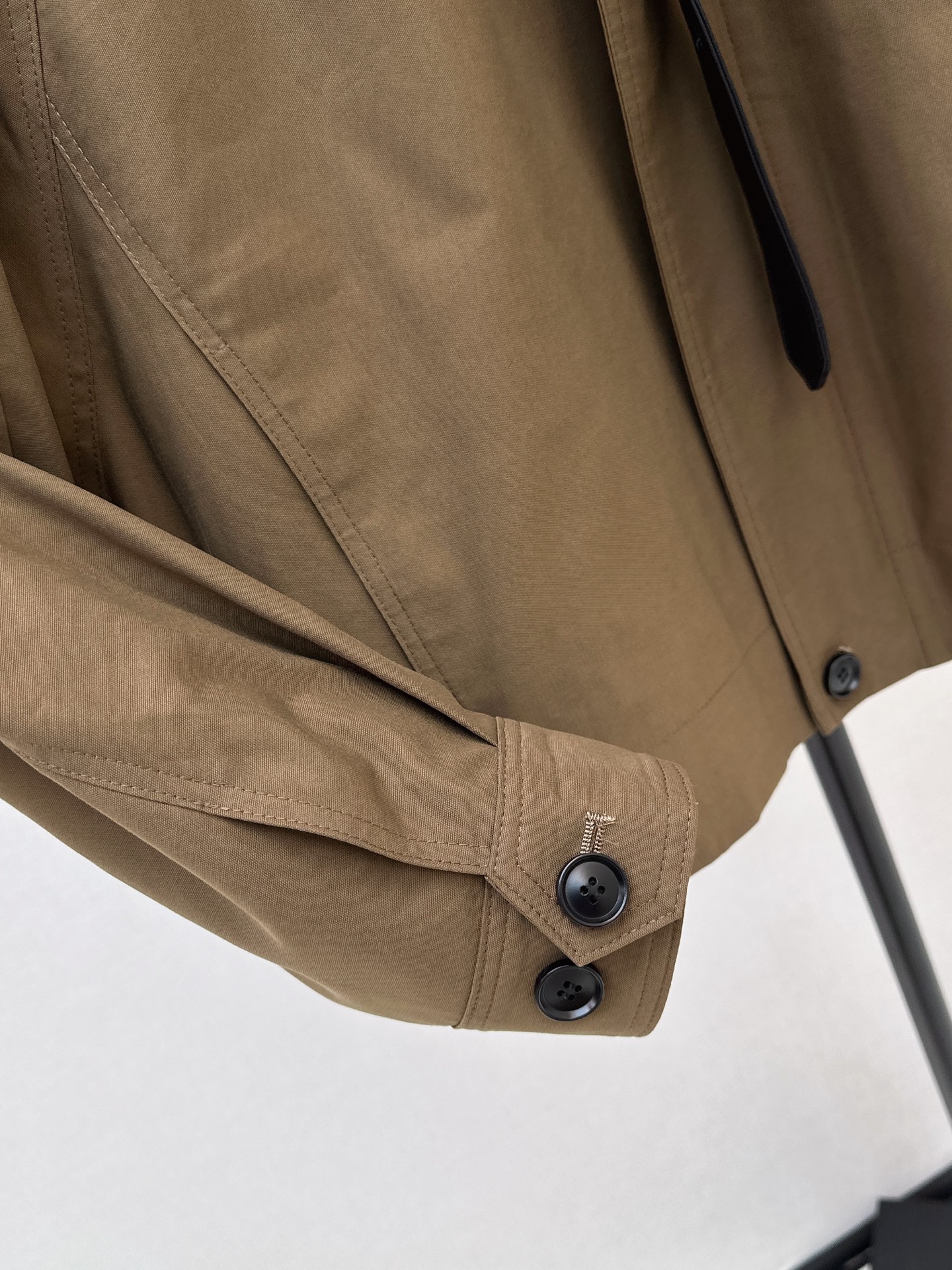 Bott 26ss woven neck jacket