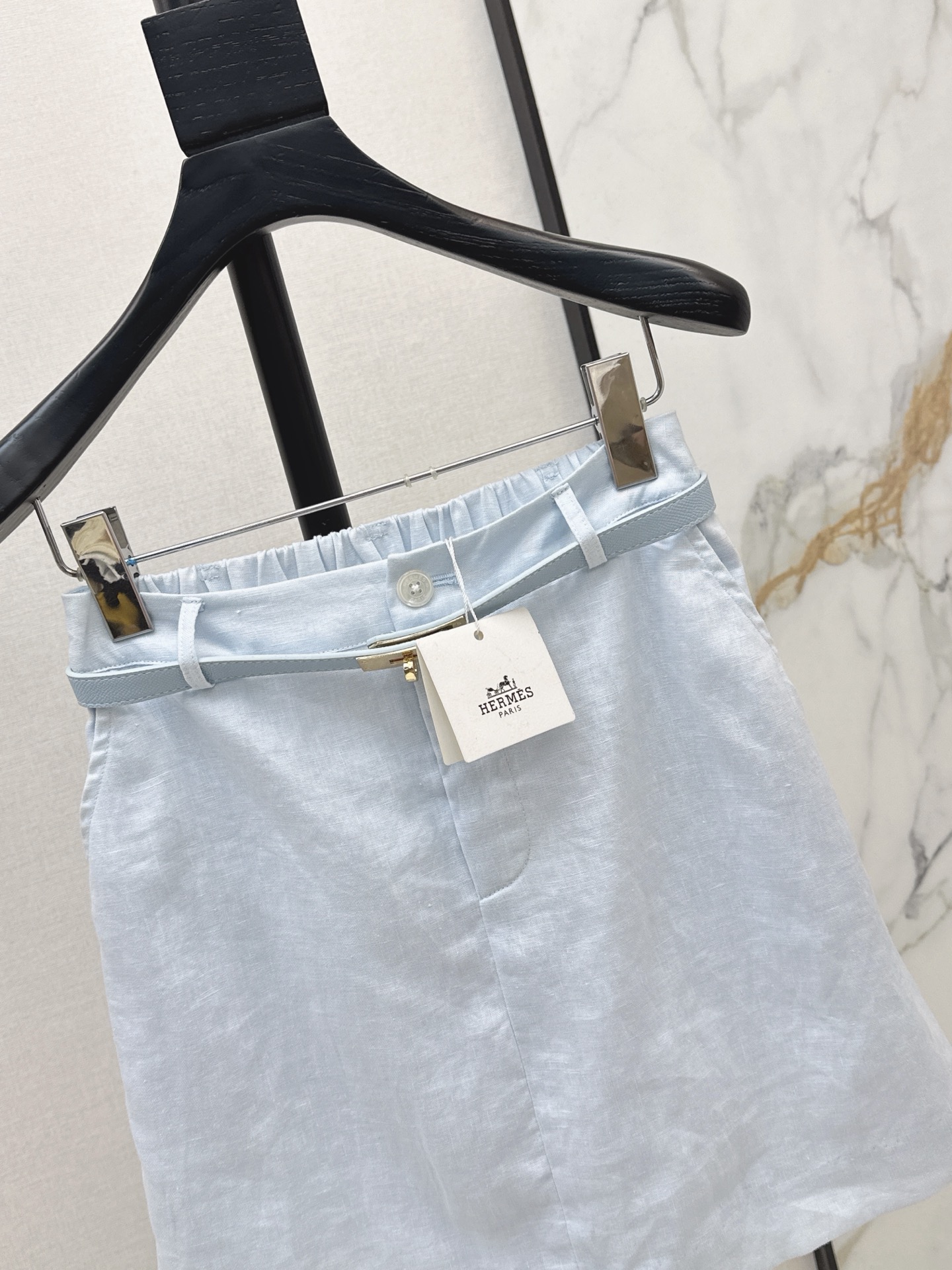 Her 26ss belted skirt