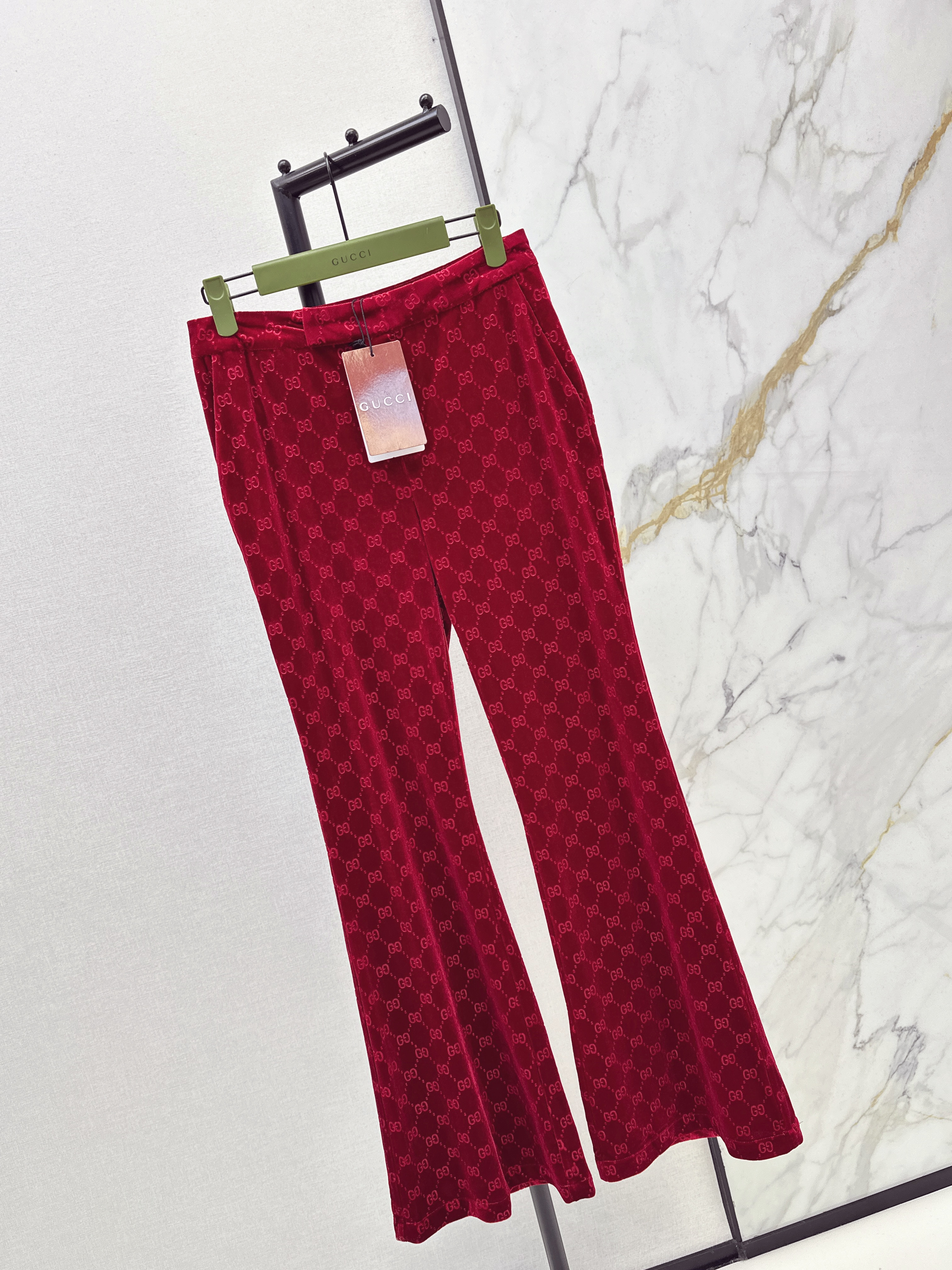 Guc 26ss velvet pants