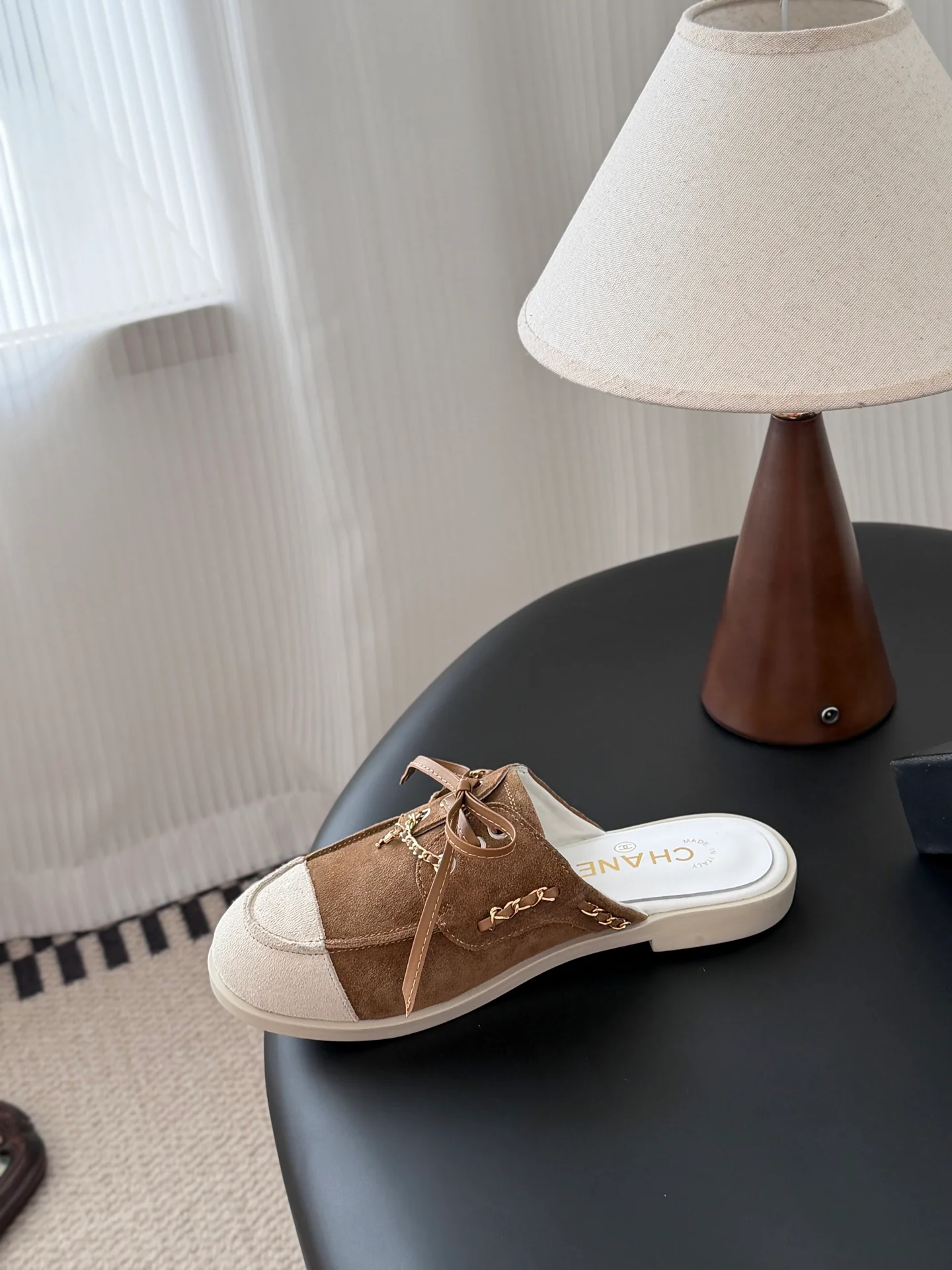 Chan 26ss slip-on shoes