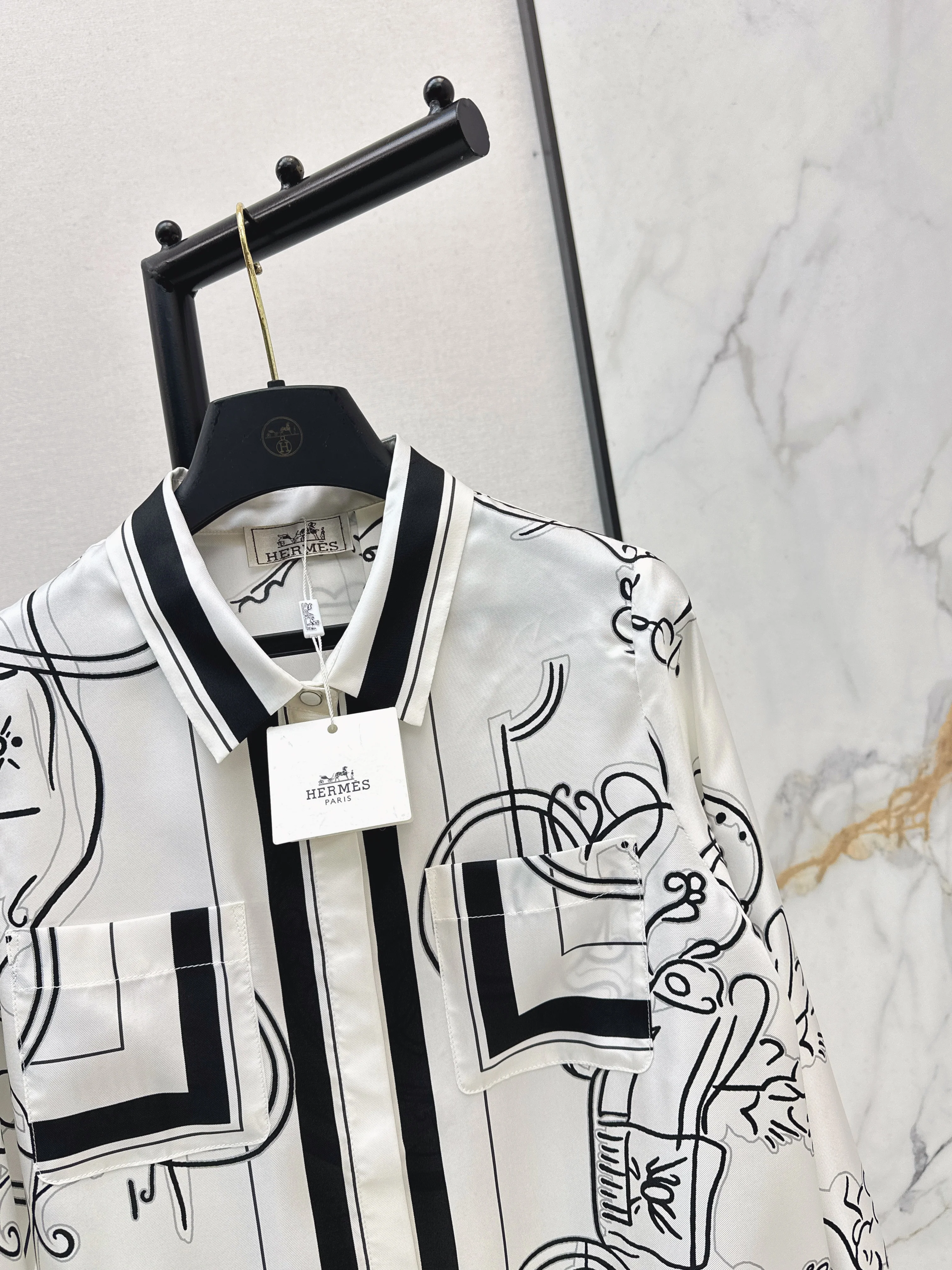 Herm 26ss print shirts