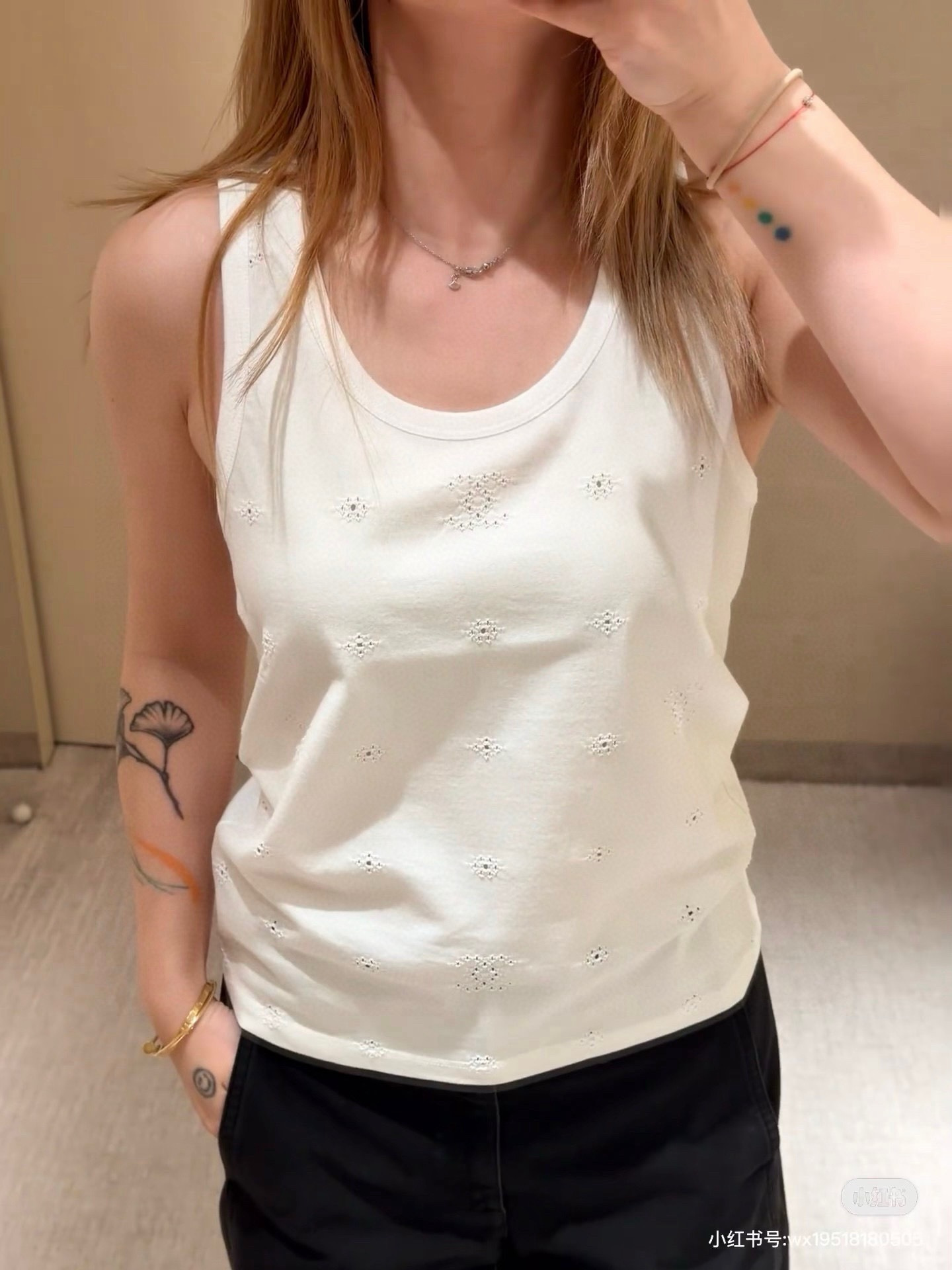 Chan 26ss hollow vest
