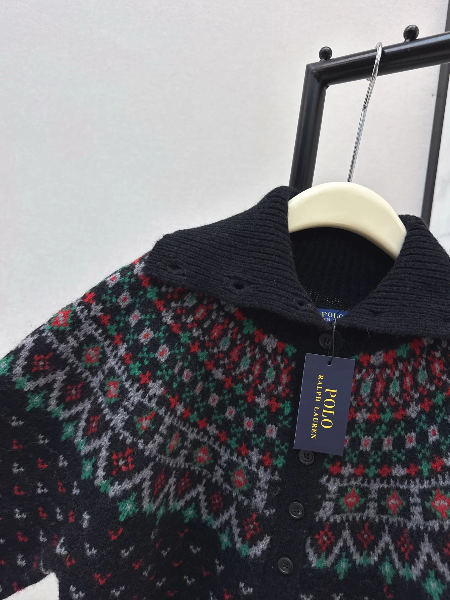 Ralp 26ss fair isle cardigan