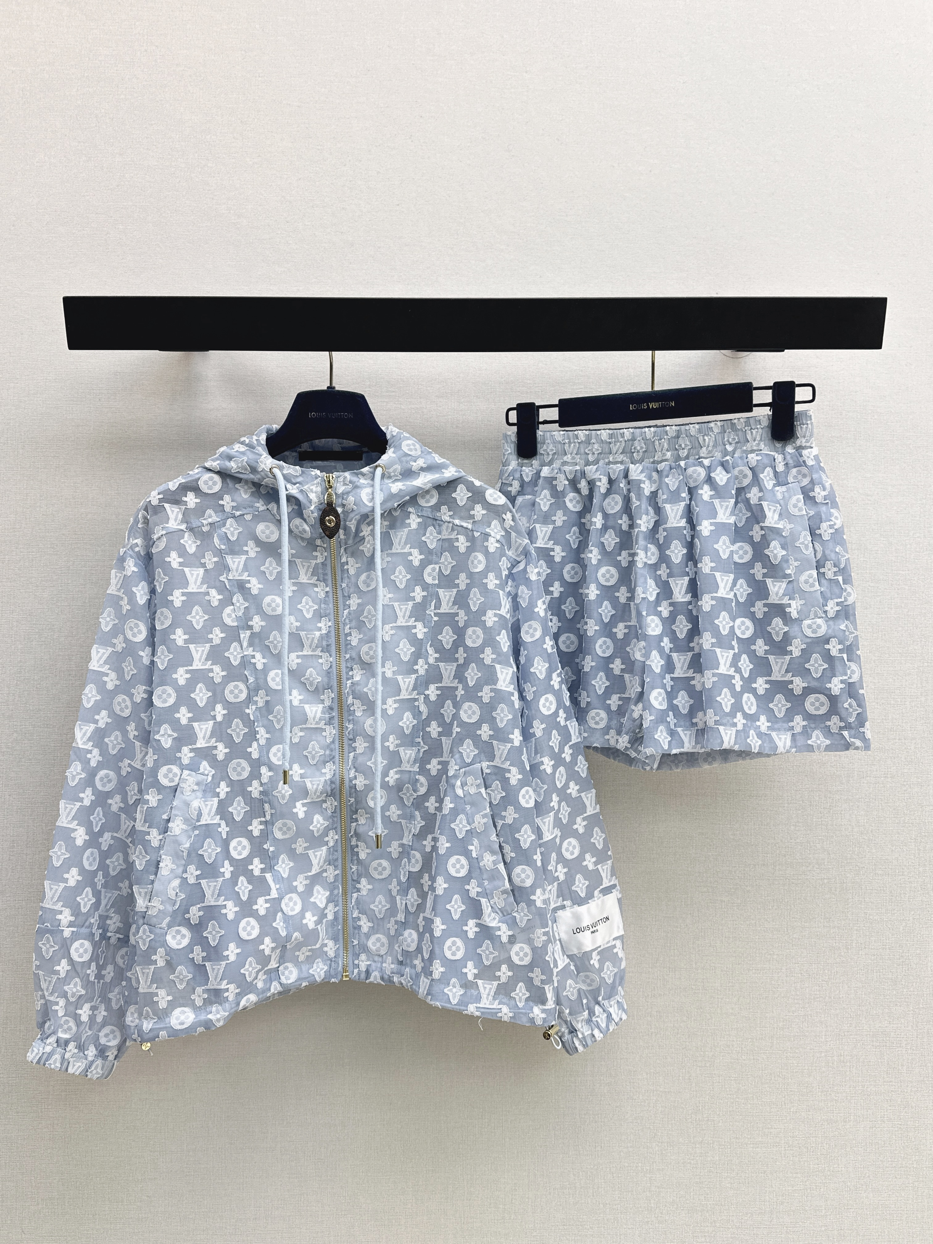 Loui 26ss jacquard outfit set