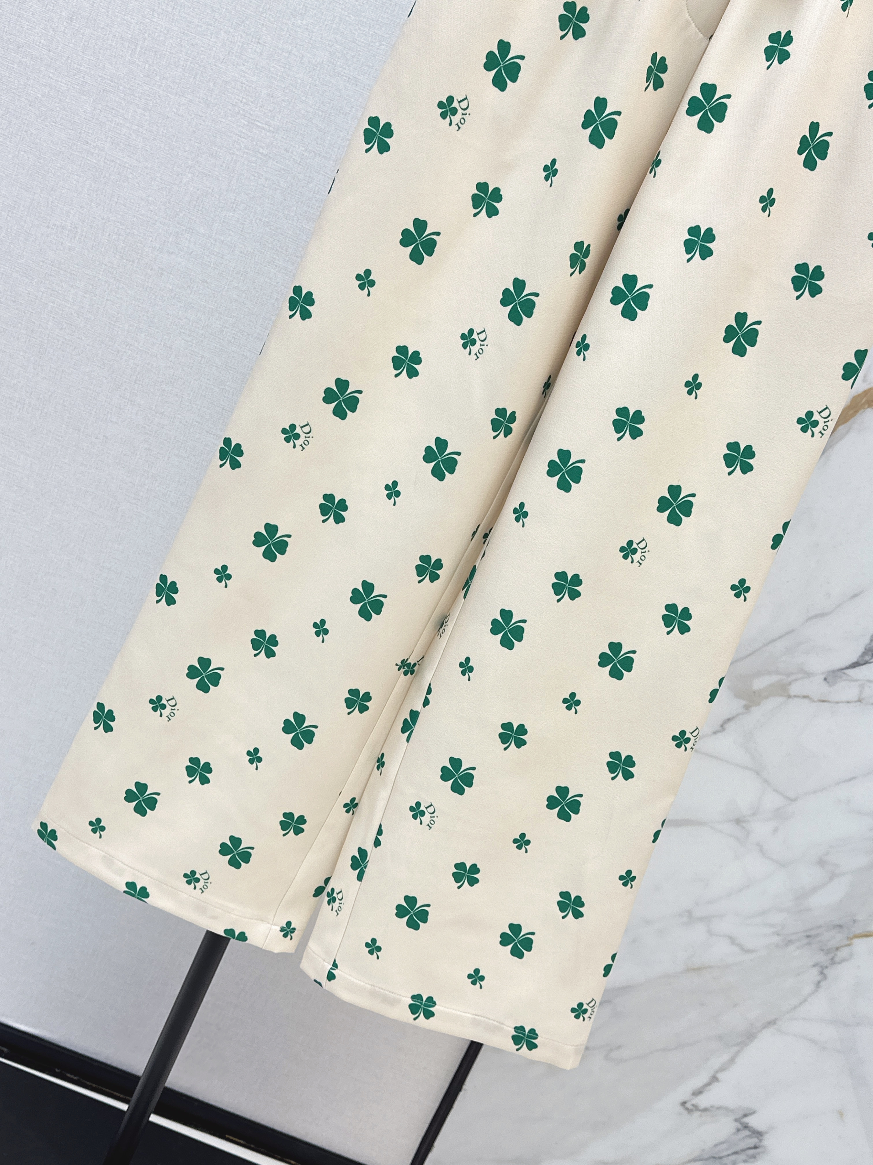 CD 26ss print straight pants