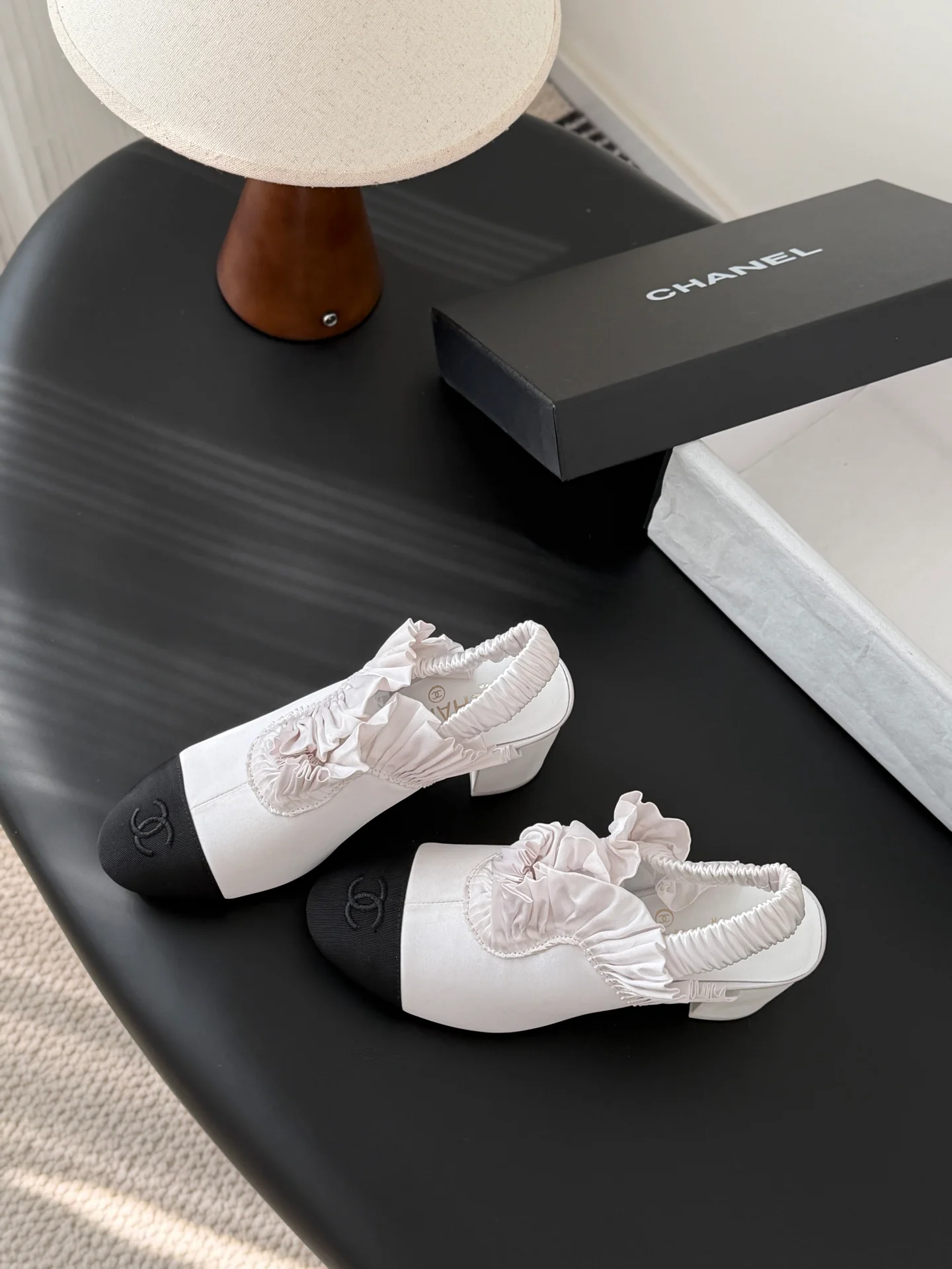 Chan 25fw mary jane chunky heel