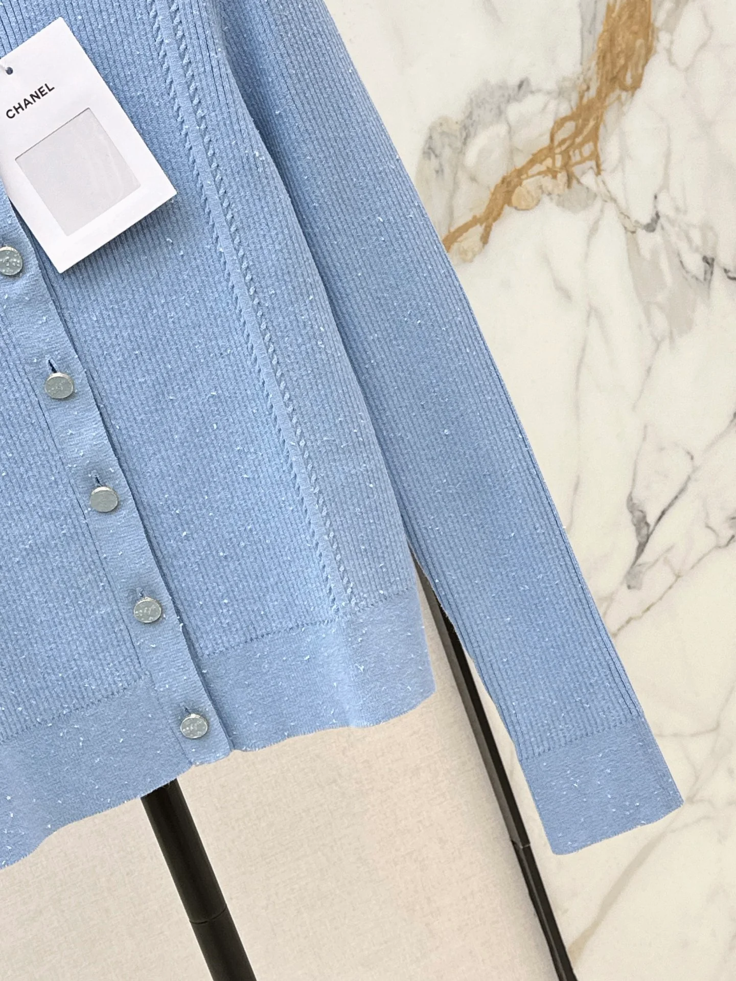 Chan 25fw jacquard knit cardigan