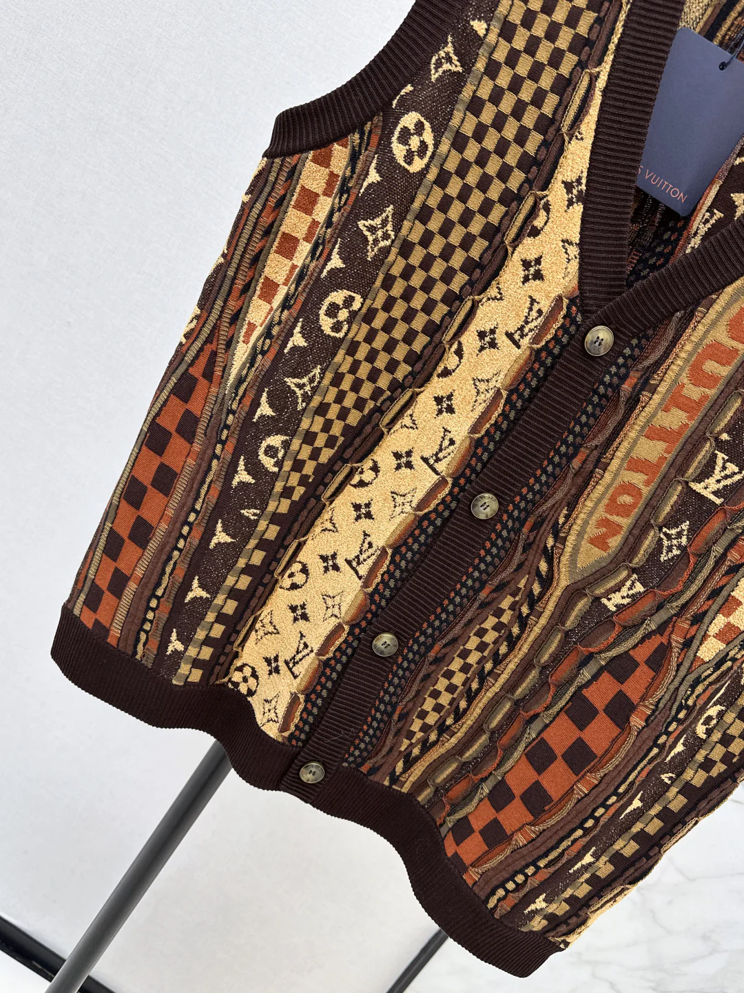 Loui 25fw monogram vest