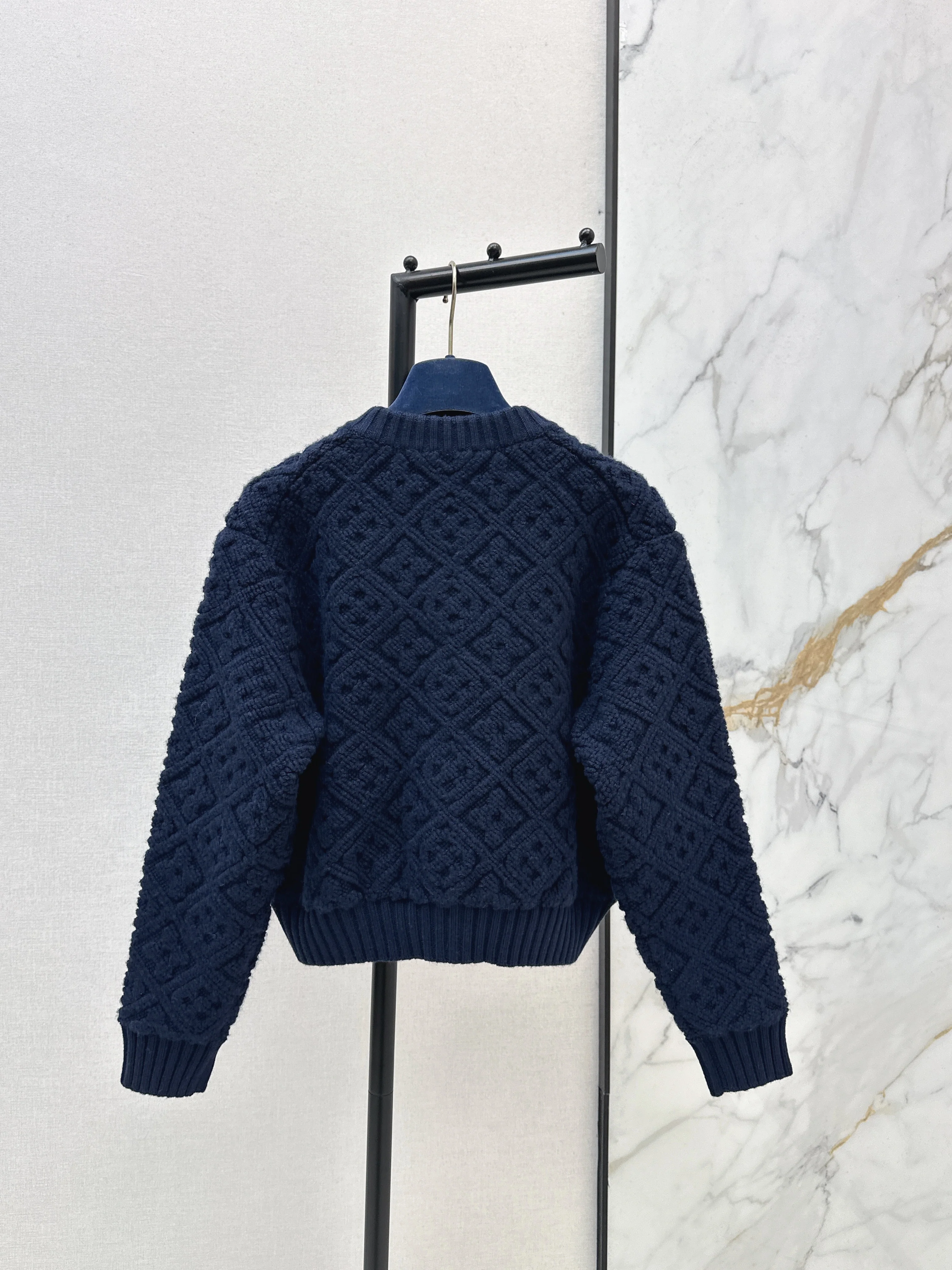 Louis 26ss jacquard cardigan