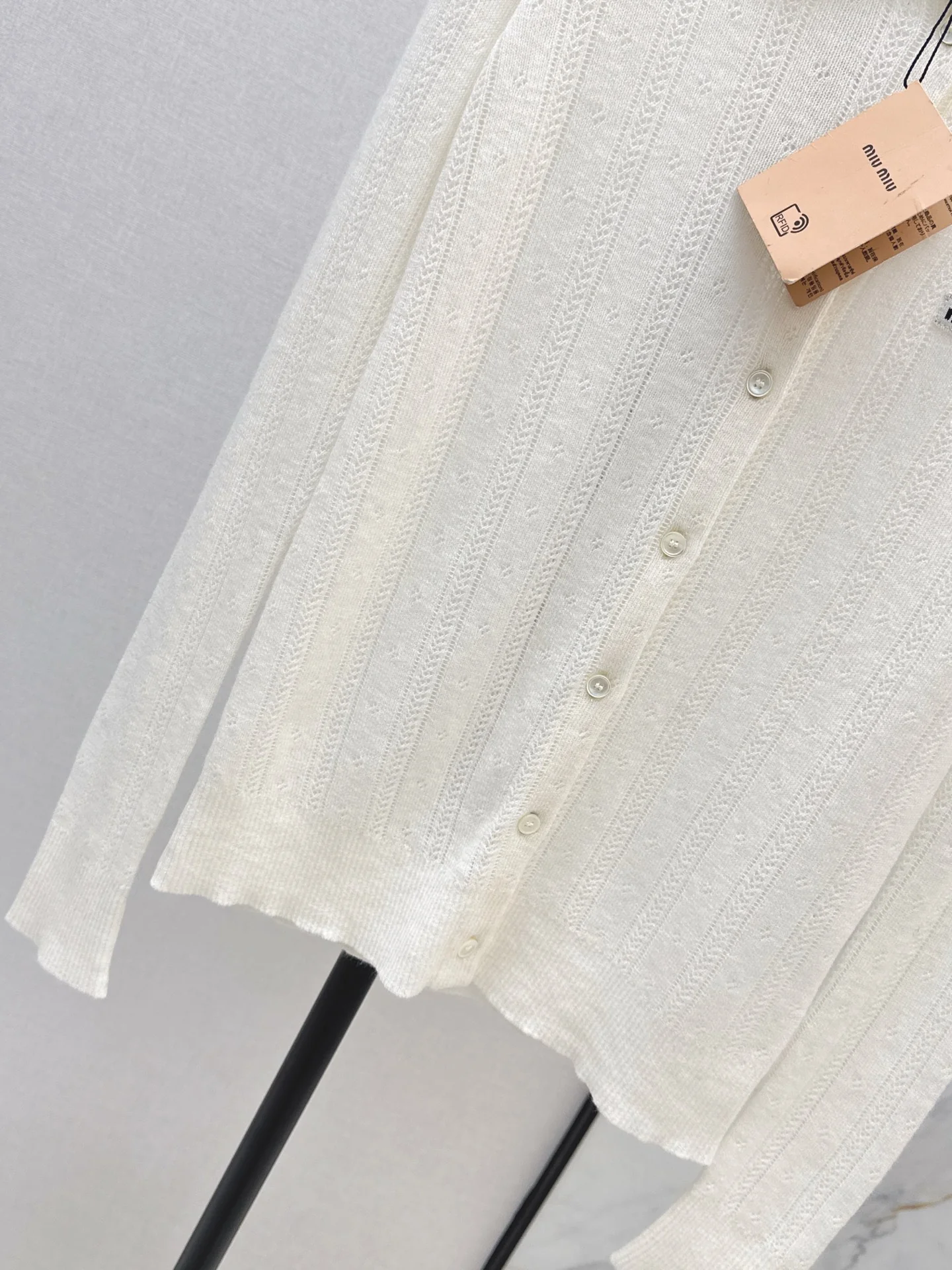 Miu 26ss knit cardigan