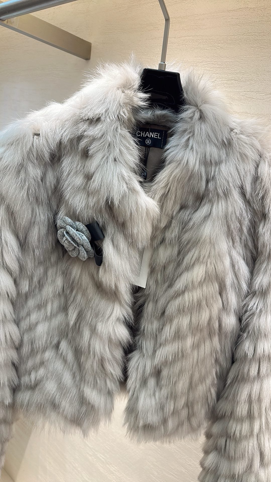 Chan 26ss fur jacket
