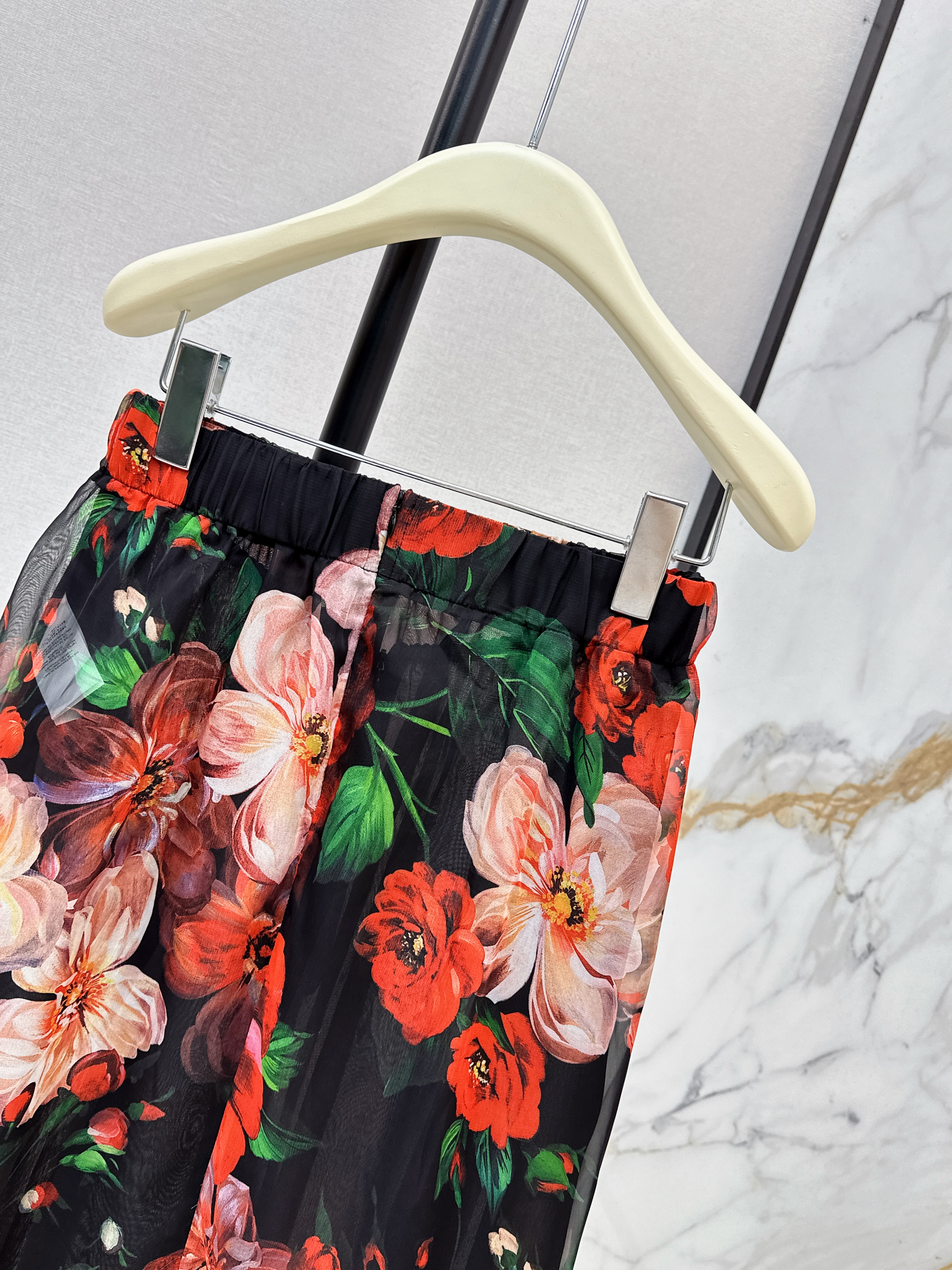 Dolc 26ss floarl print skirt