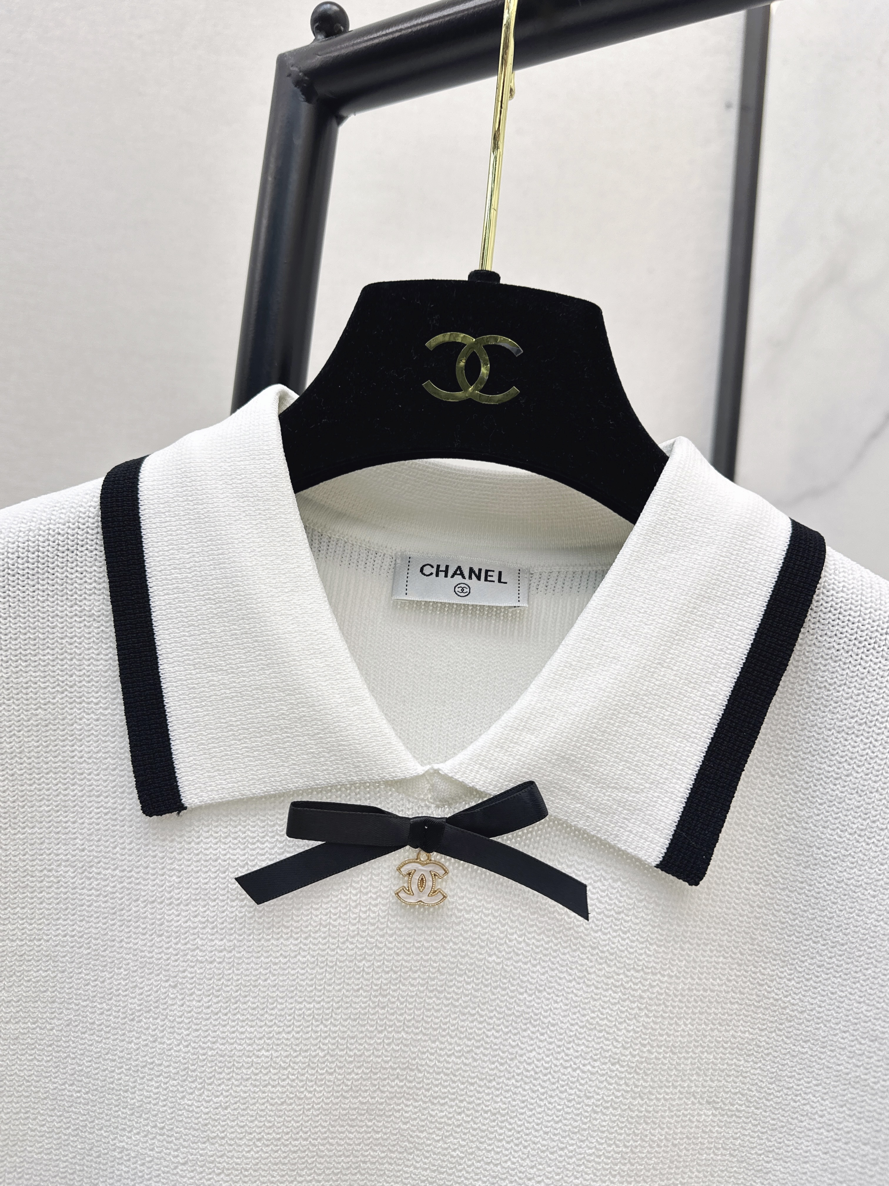 Chan 26ss sleeveless knitwear