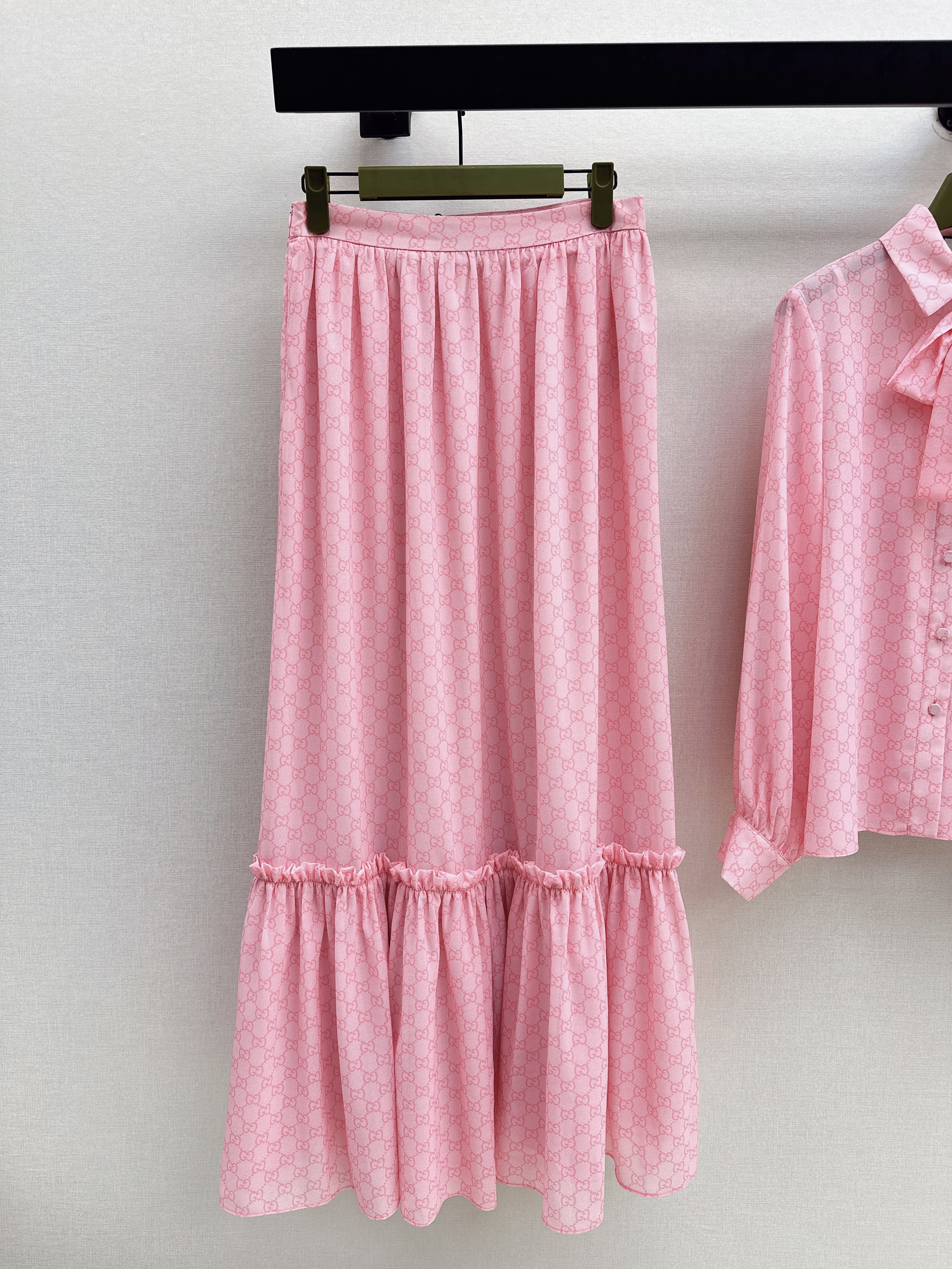 Guc 26ss print skirts