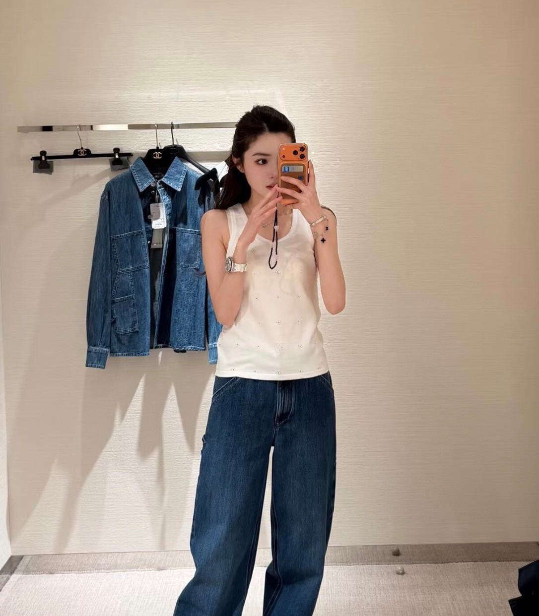 Chan 26ss hollow vest