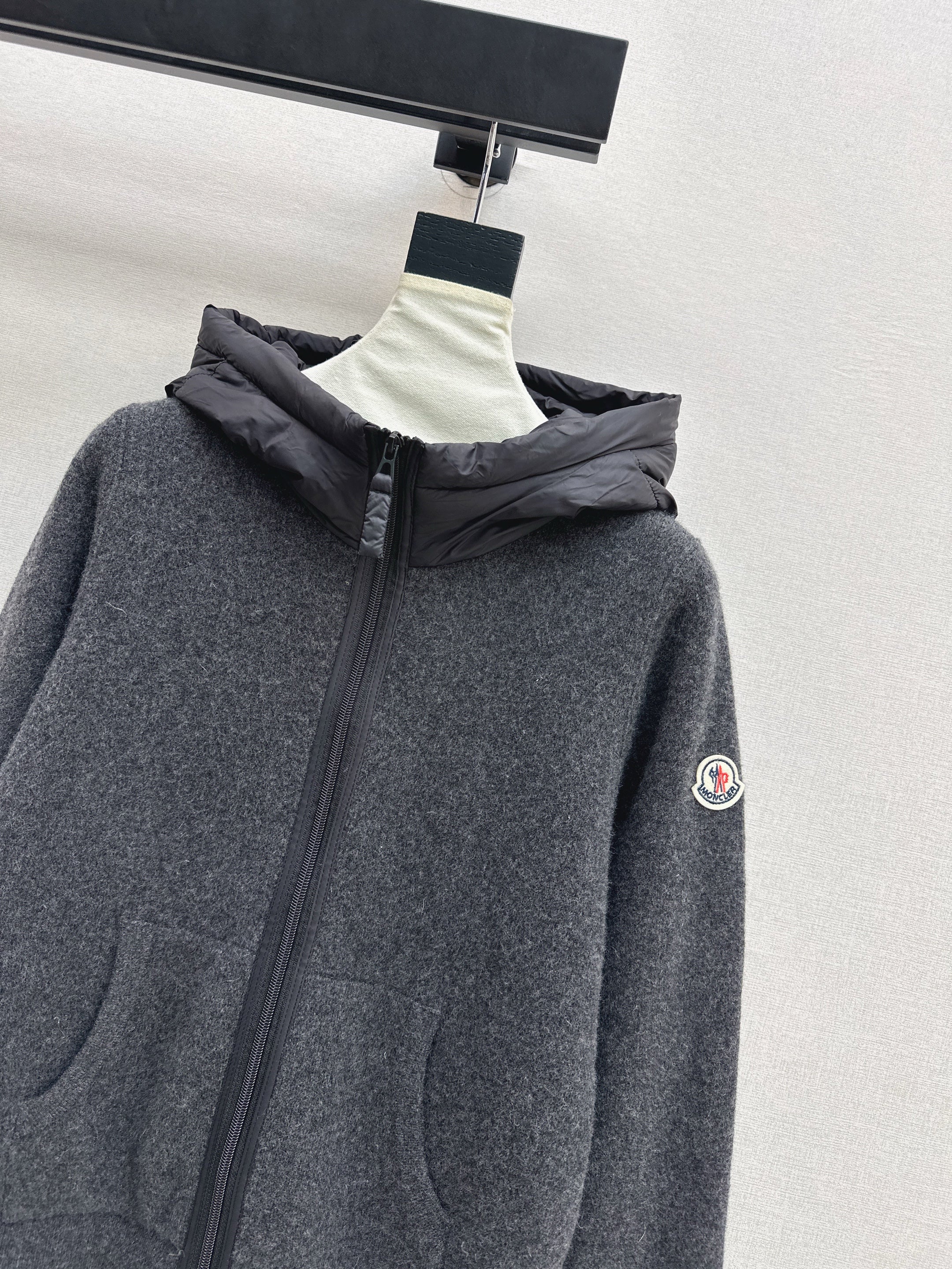 Monc 26ss hooded cardigan jacket