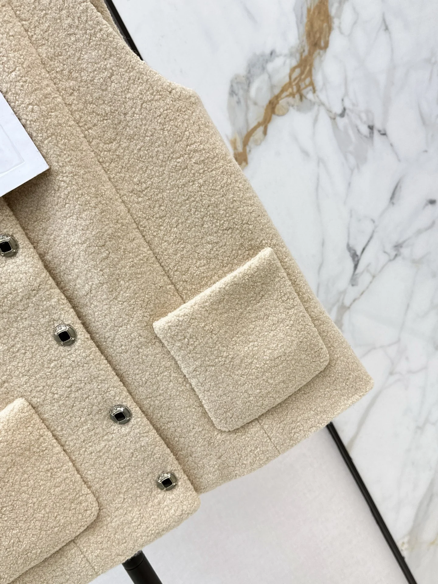 Chan 25fw woolen vest waistcoats