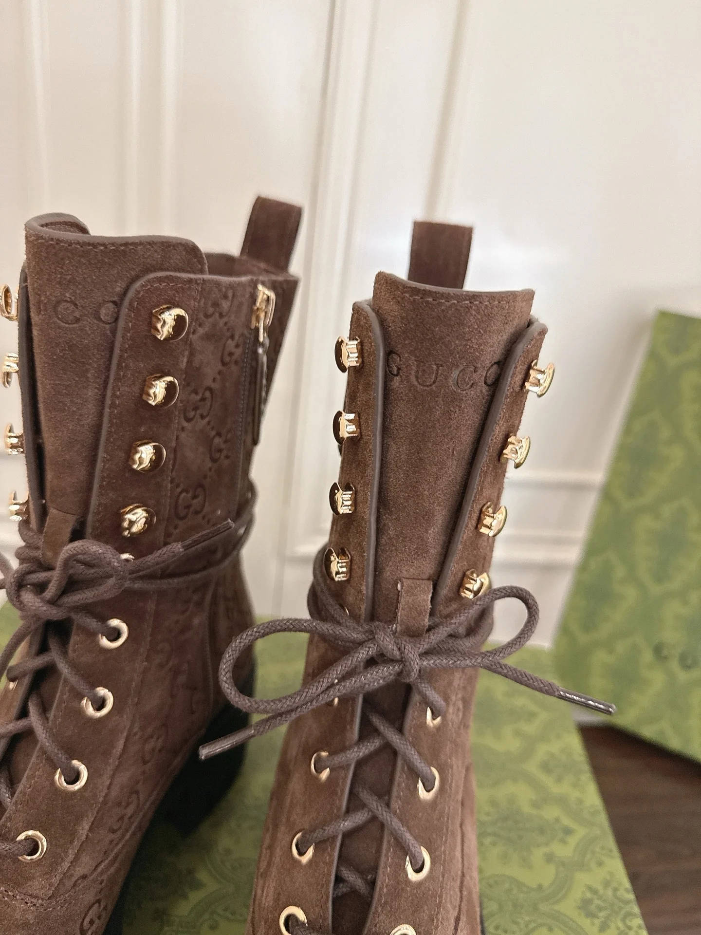 Gucc 25fw ankle boots