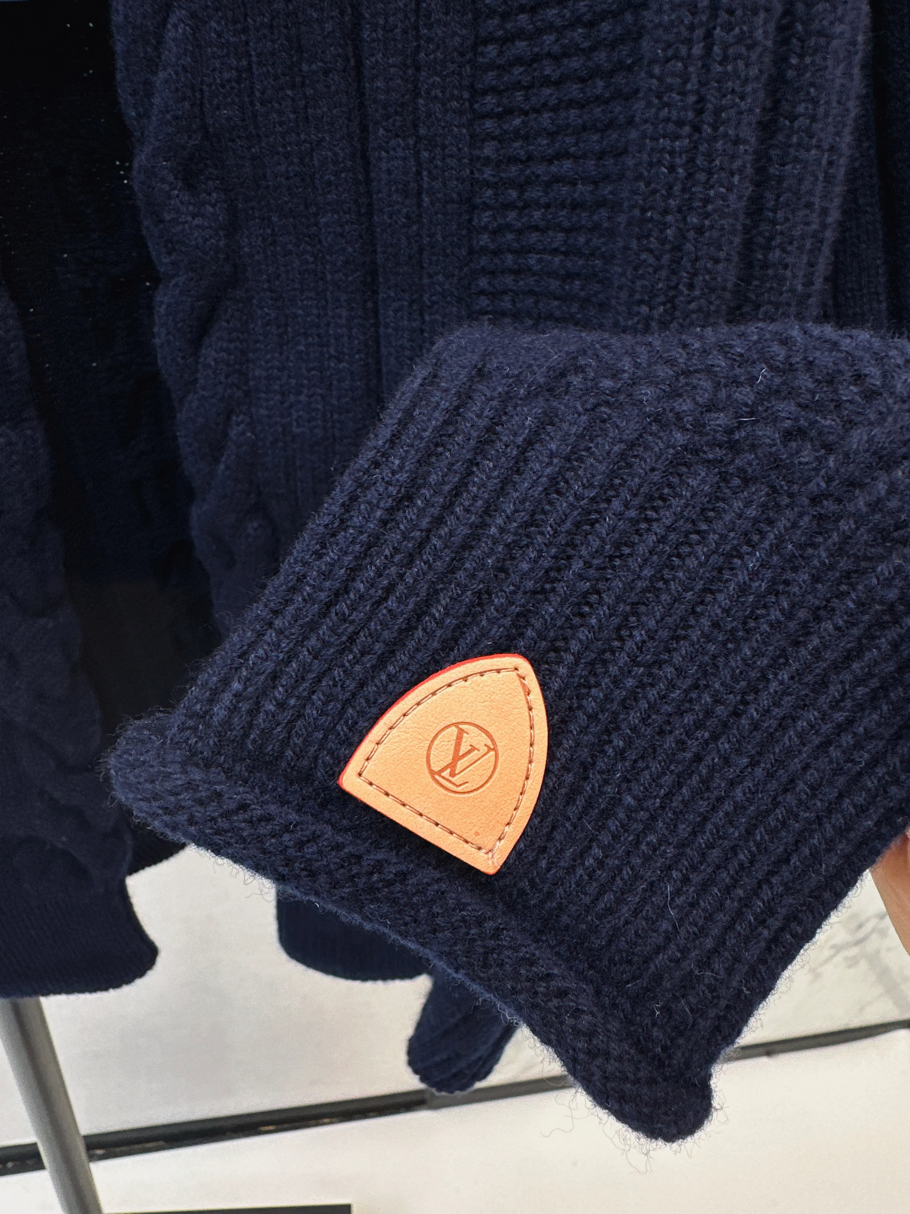 Louis 26ss wool knitted jacket