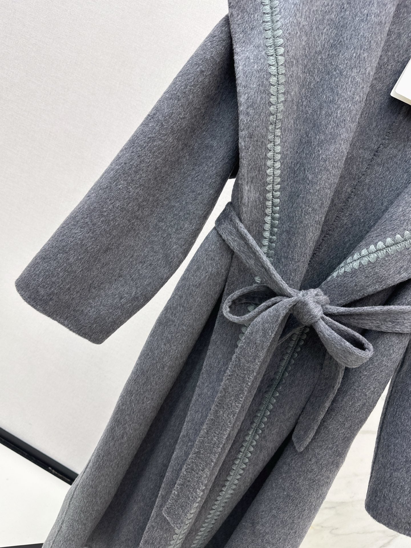 Herm 25fw woolen long overcoats