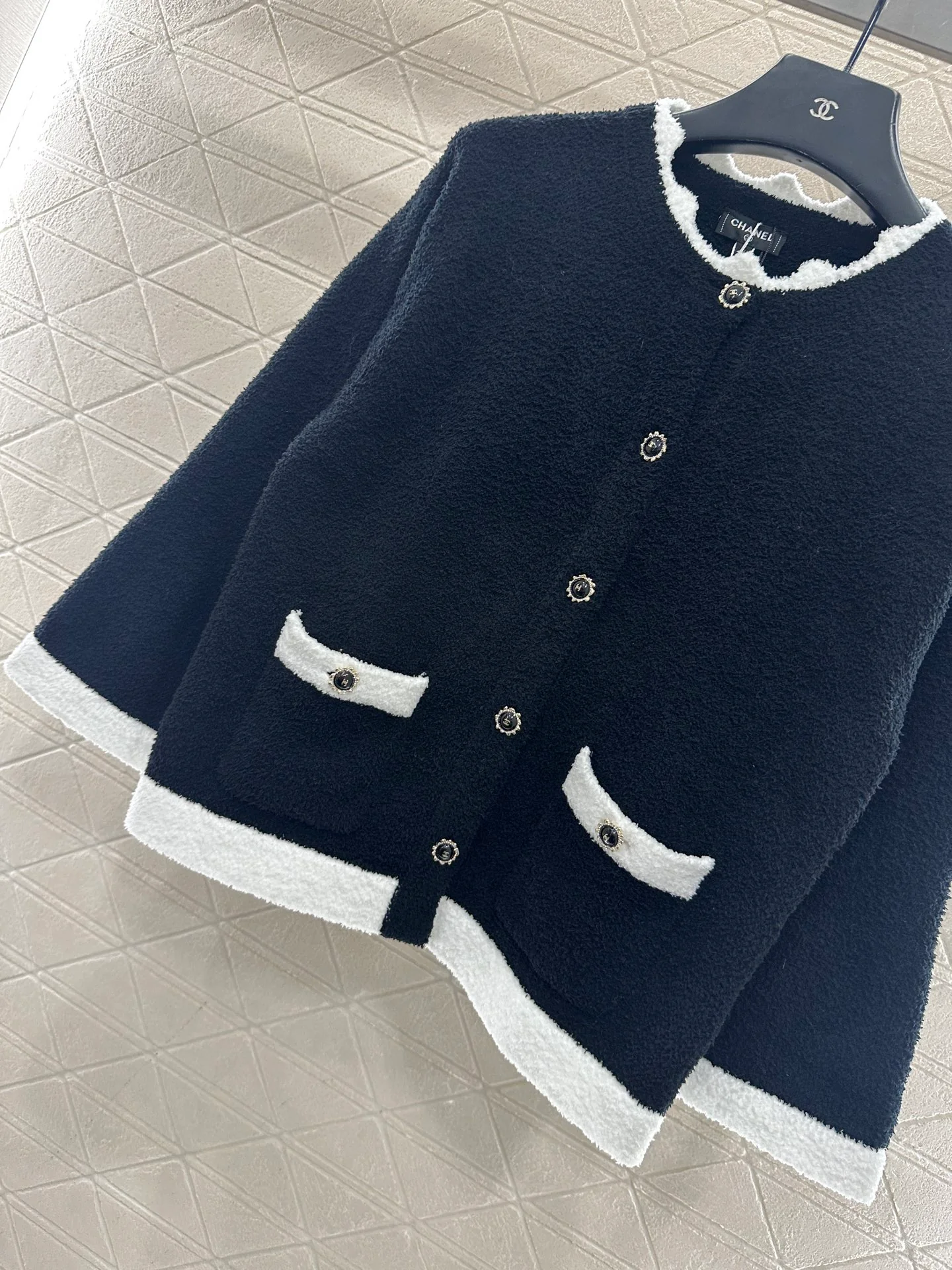 Chan 26ss knitted cardigan