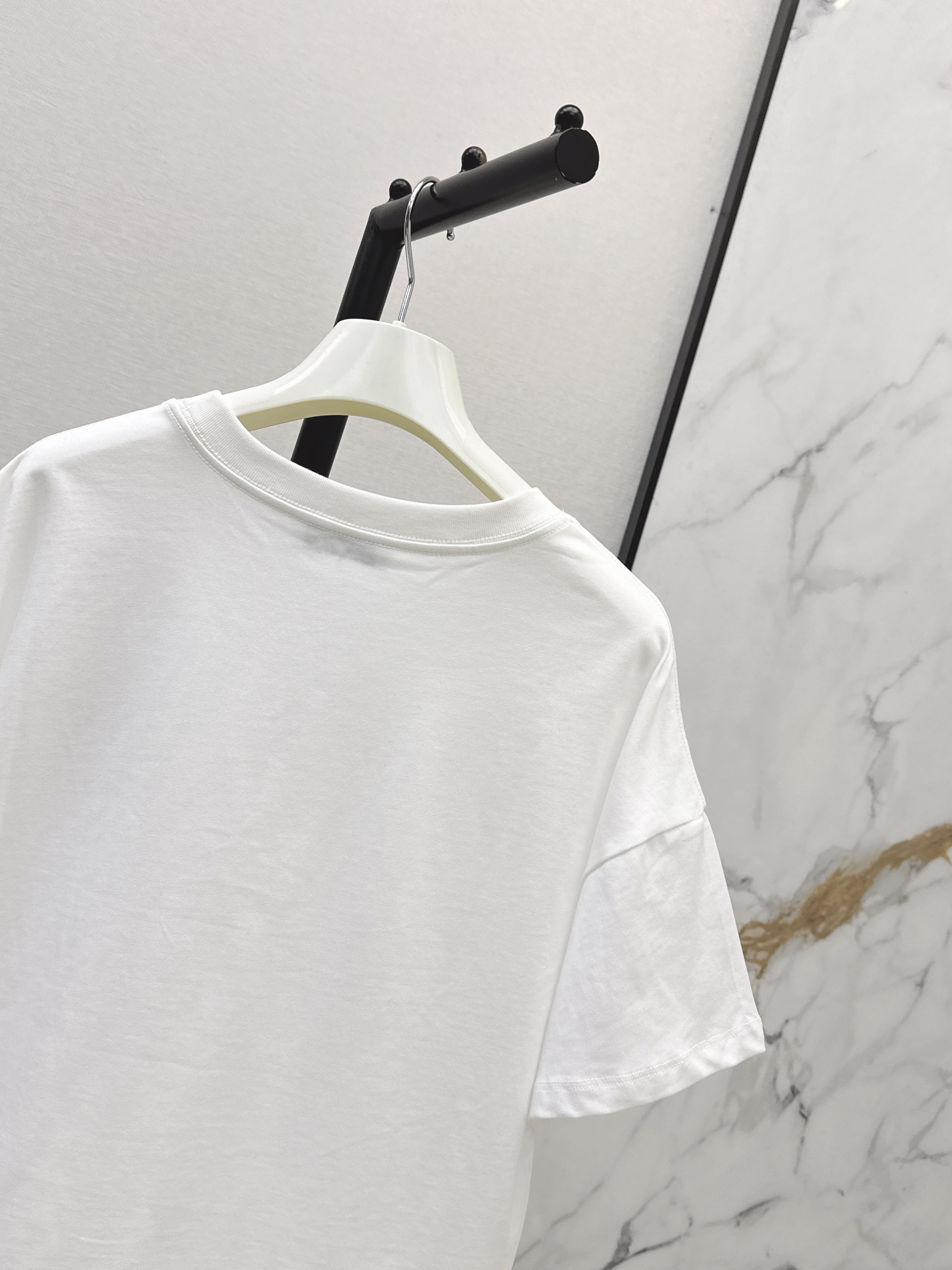 Loe 26ss embroidery t-shirt