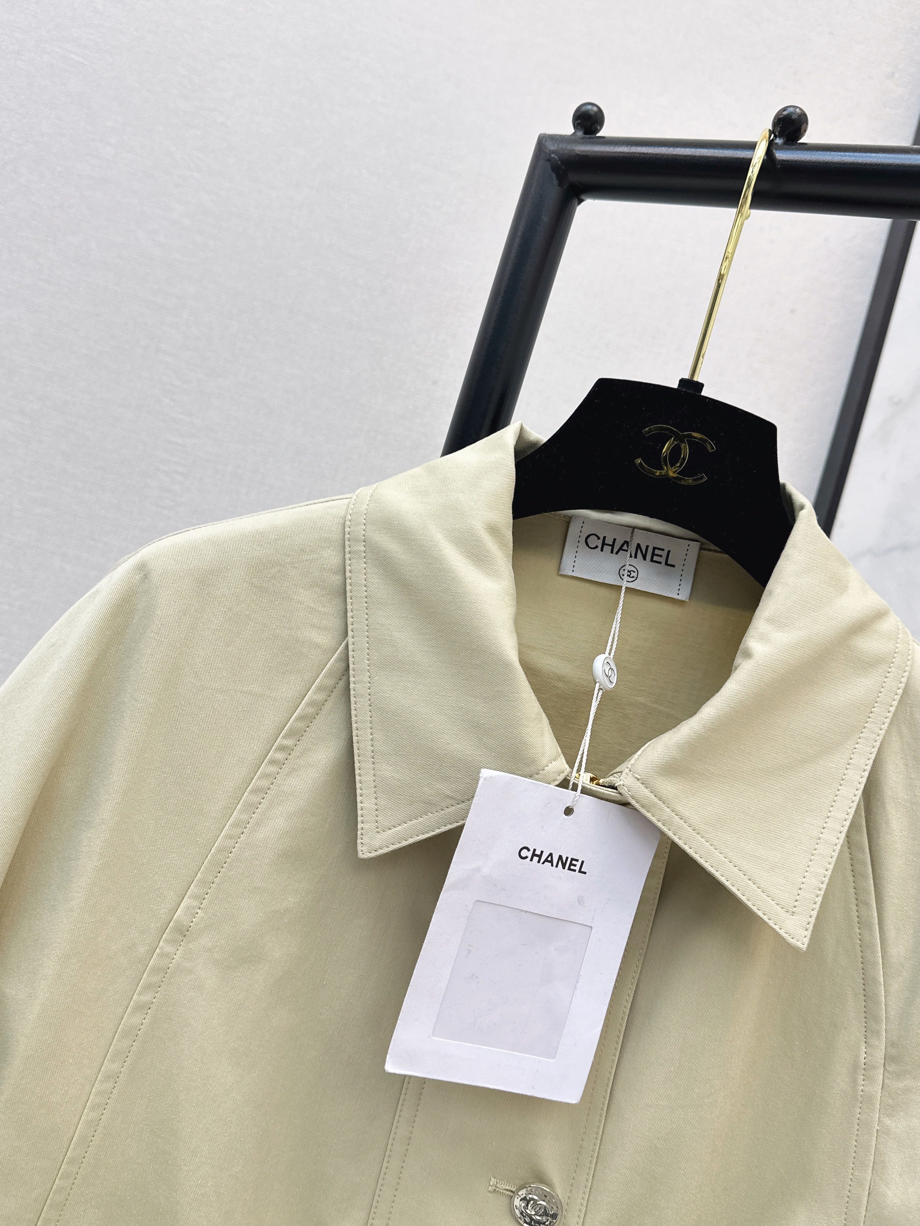 Chan 26ss cape trench coats