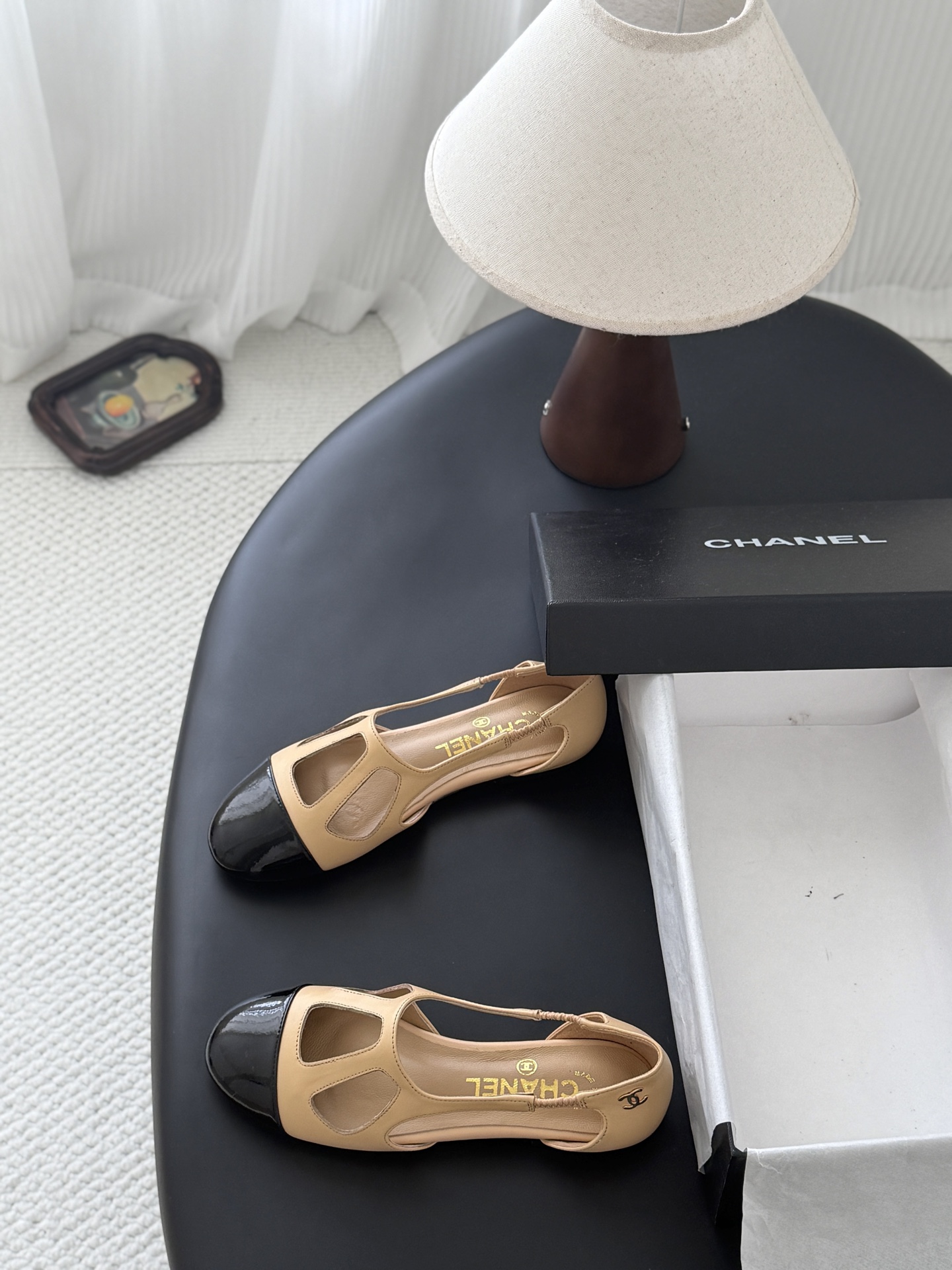 Chan 26C mary jane flats