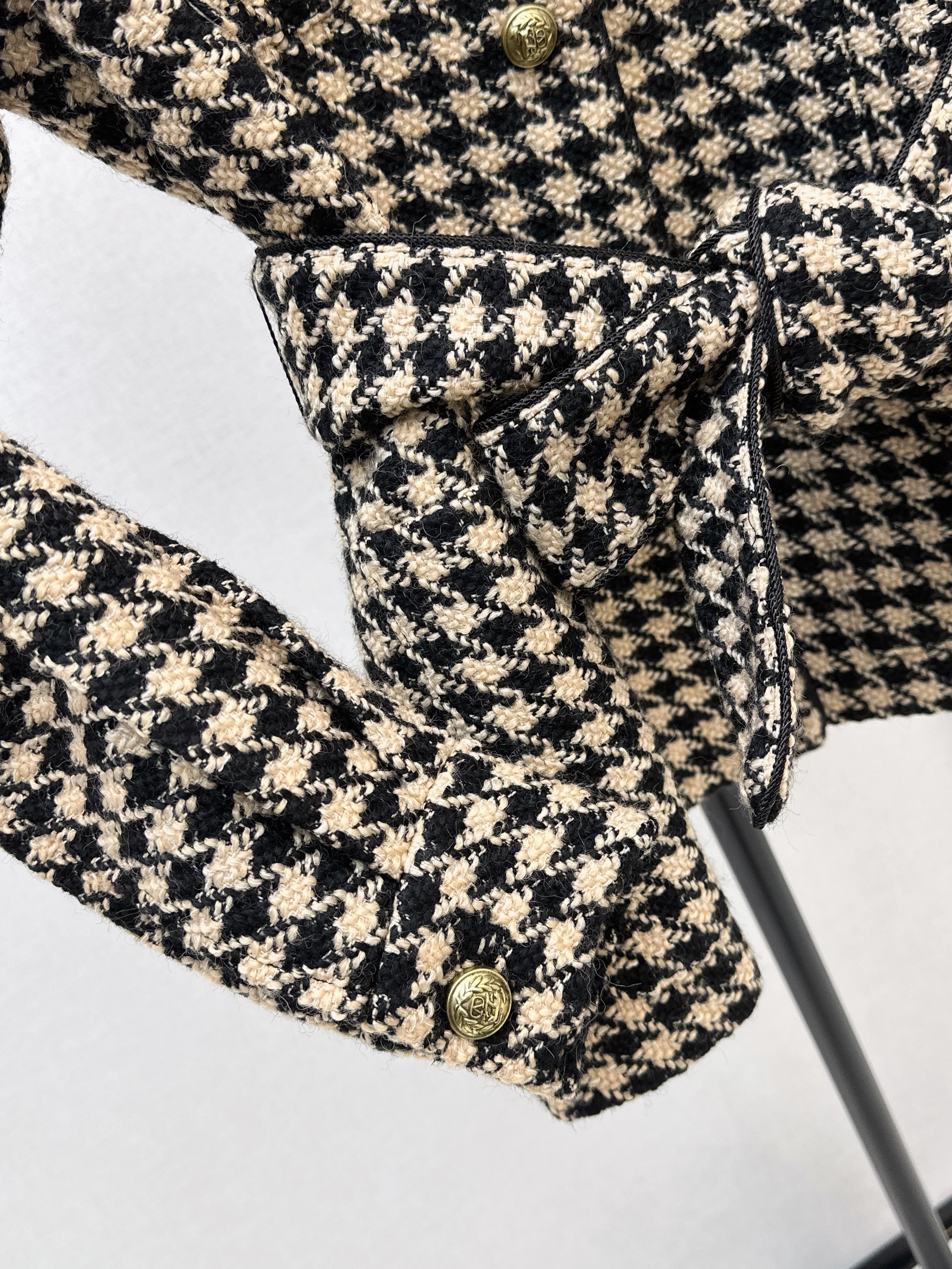 Valen 26ss houndstooth jacket