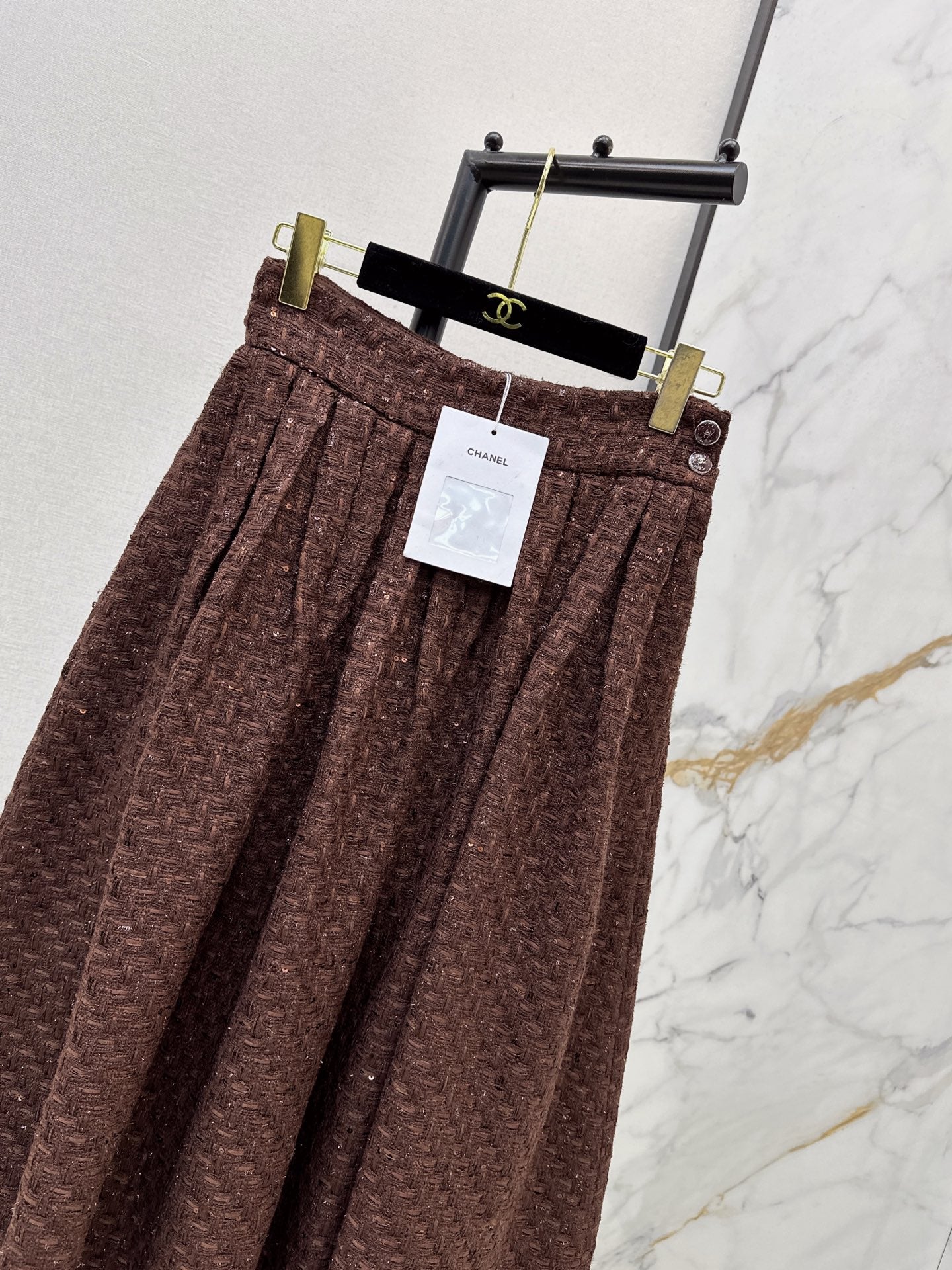 Chan 25fw woven skirt