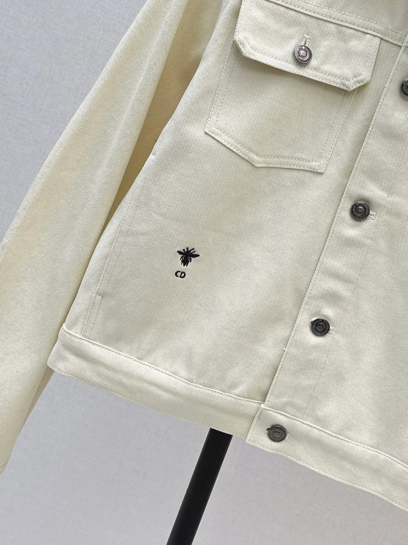 CD 26ss print denim jacket